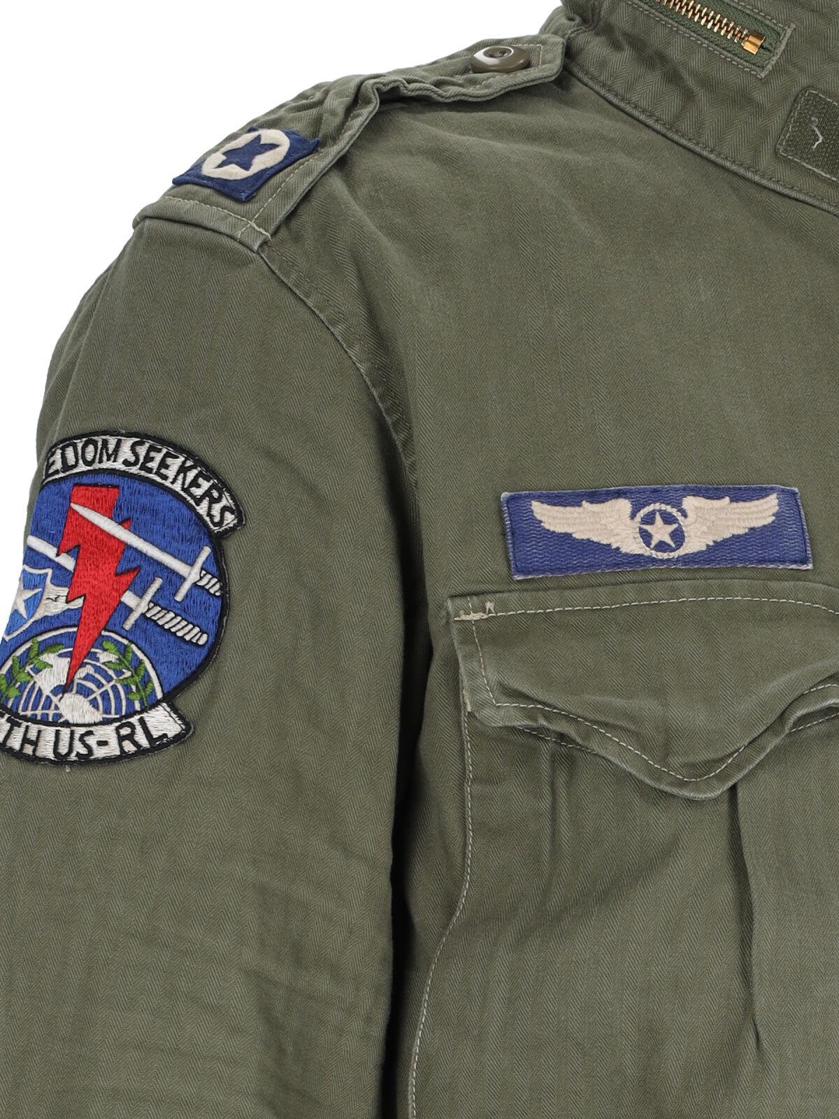 Polo Ralph Lauren Military Jacket With Patch in Green for Men