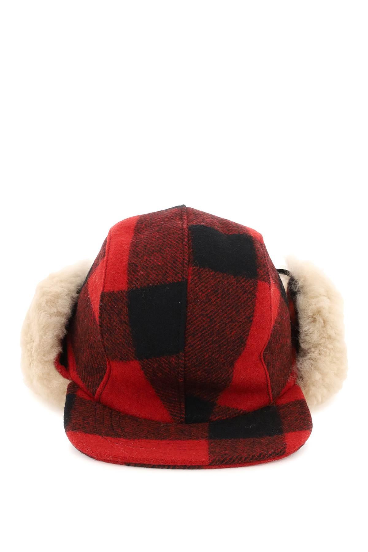 Filson Double Mackinaw Wool Cap in Red for Men | Lyst
