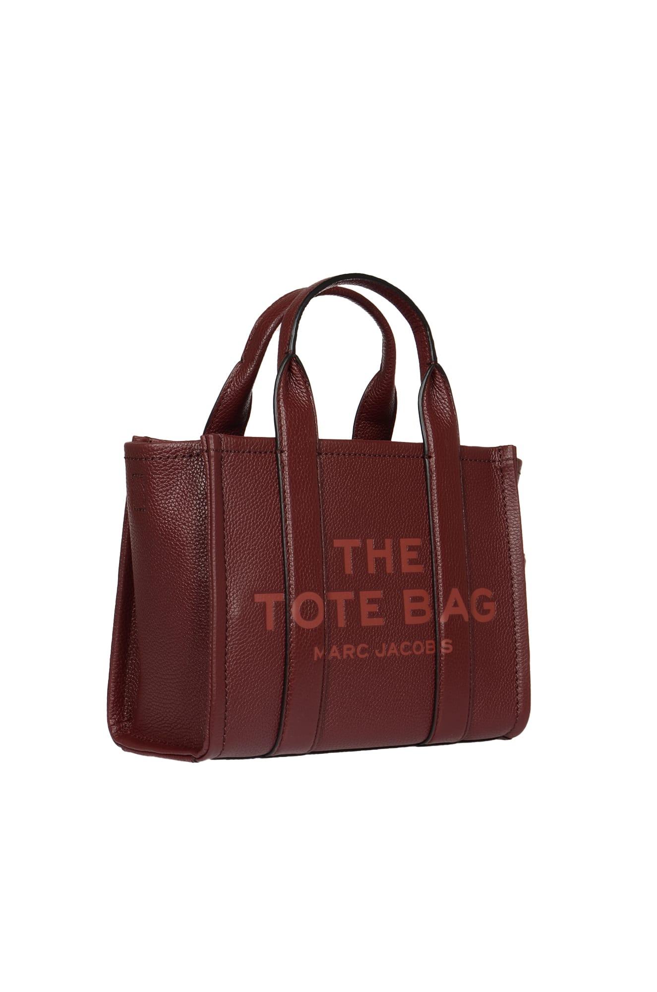 Marc Jacobs, Bags, Marc Jacobs Leather The Tote Bag Mini Chianti