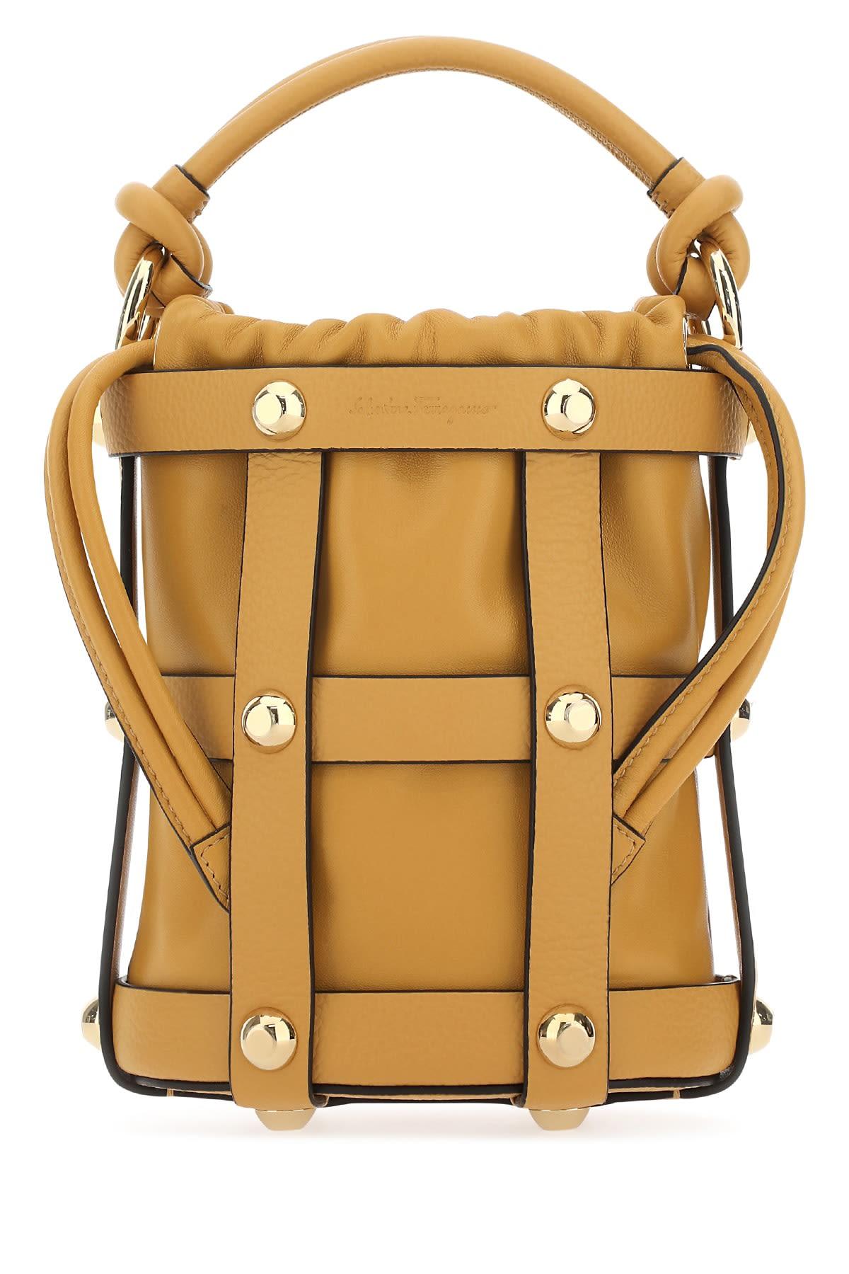 【関税&送料込】Salvatore Ferragamo Borsa F.Cage Small Ferragamo Salvatore Borsa F.Cage Small in Metallic | Lyst