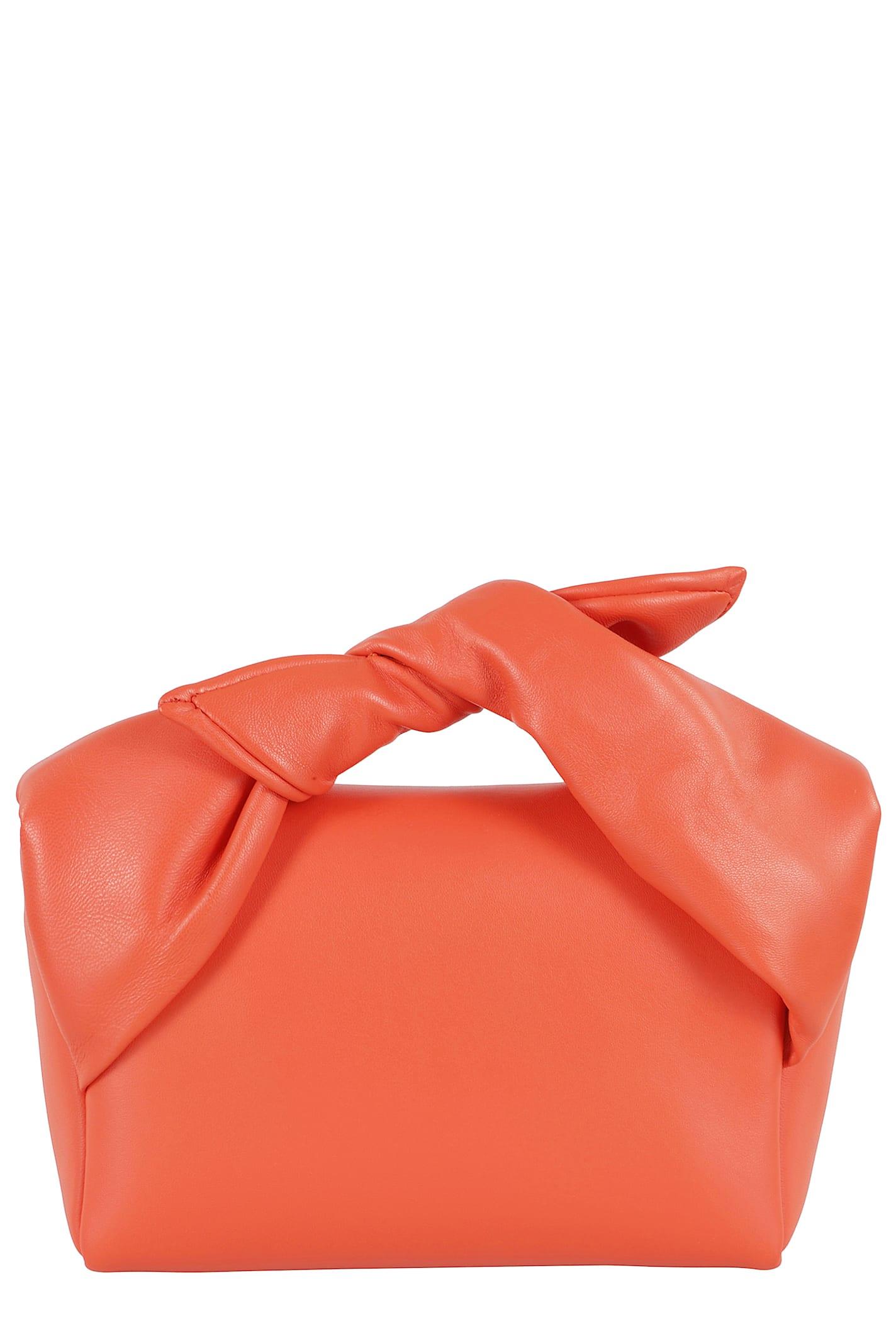 JW Anderson Bow Midi Twister Bag in Red | Lyst