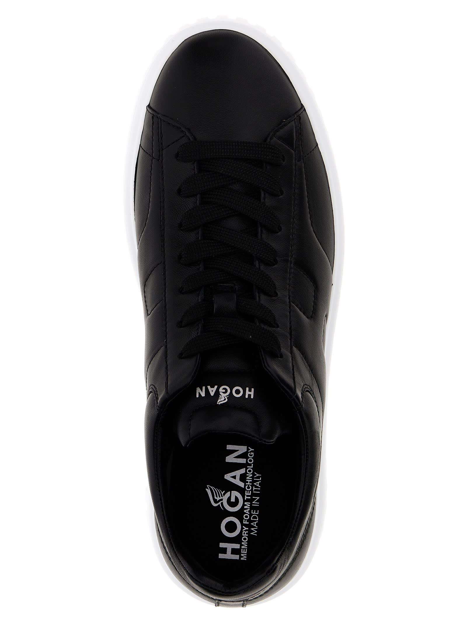 Hogan H-stripes Sneakers in Black for Men | Lyst