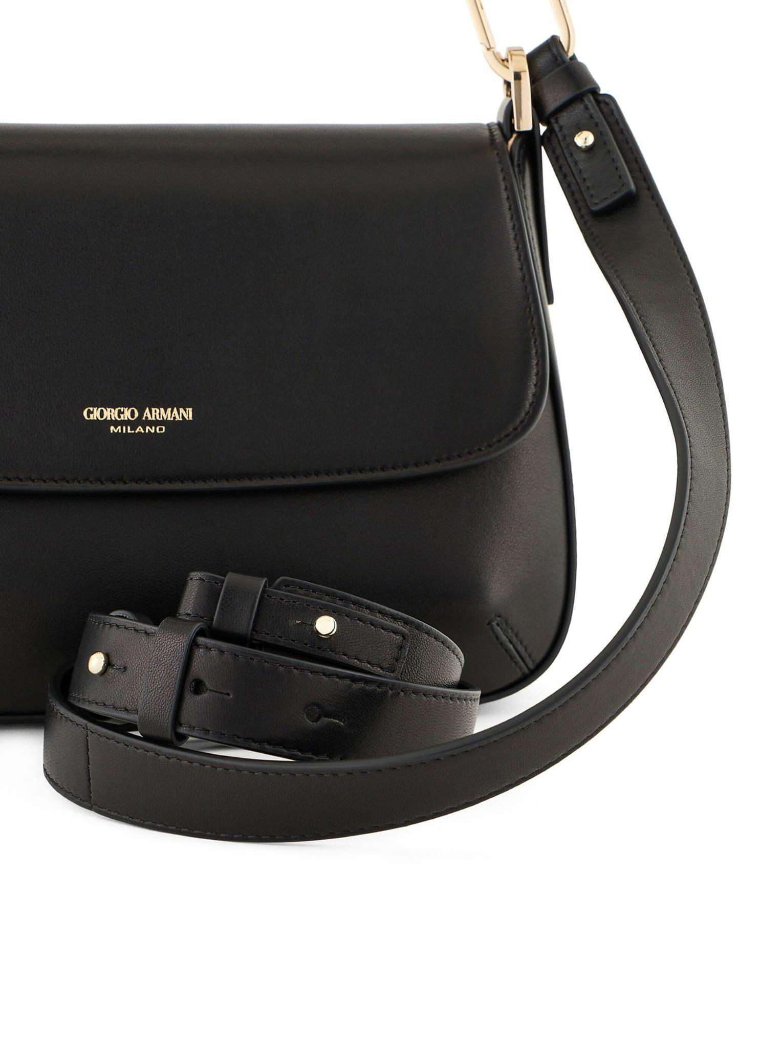 Giorgio Armani One Shoulder Bag in Black | Lyst