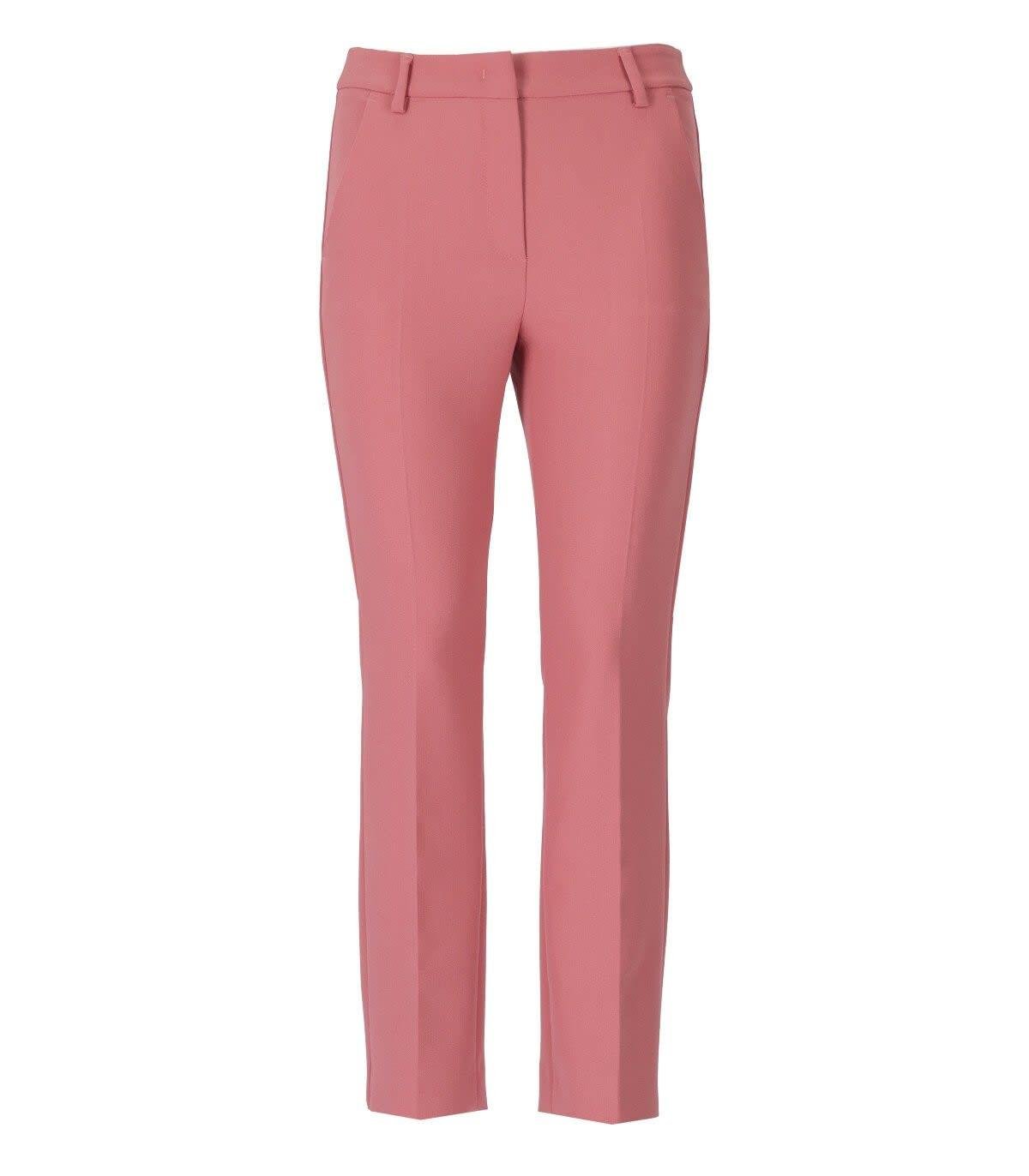 Weekend by Maxmara Rana Pink Trousers in Red | Lyst