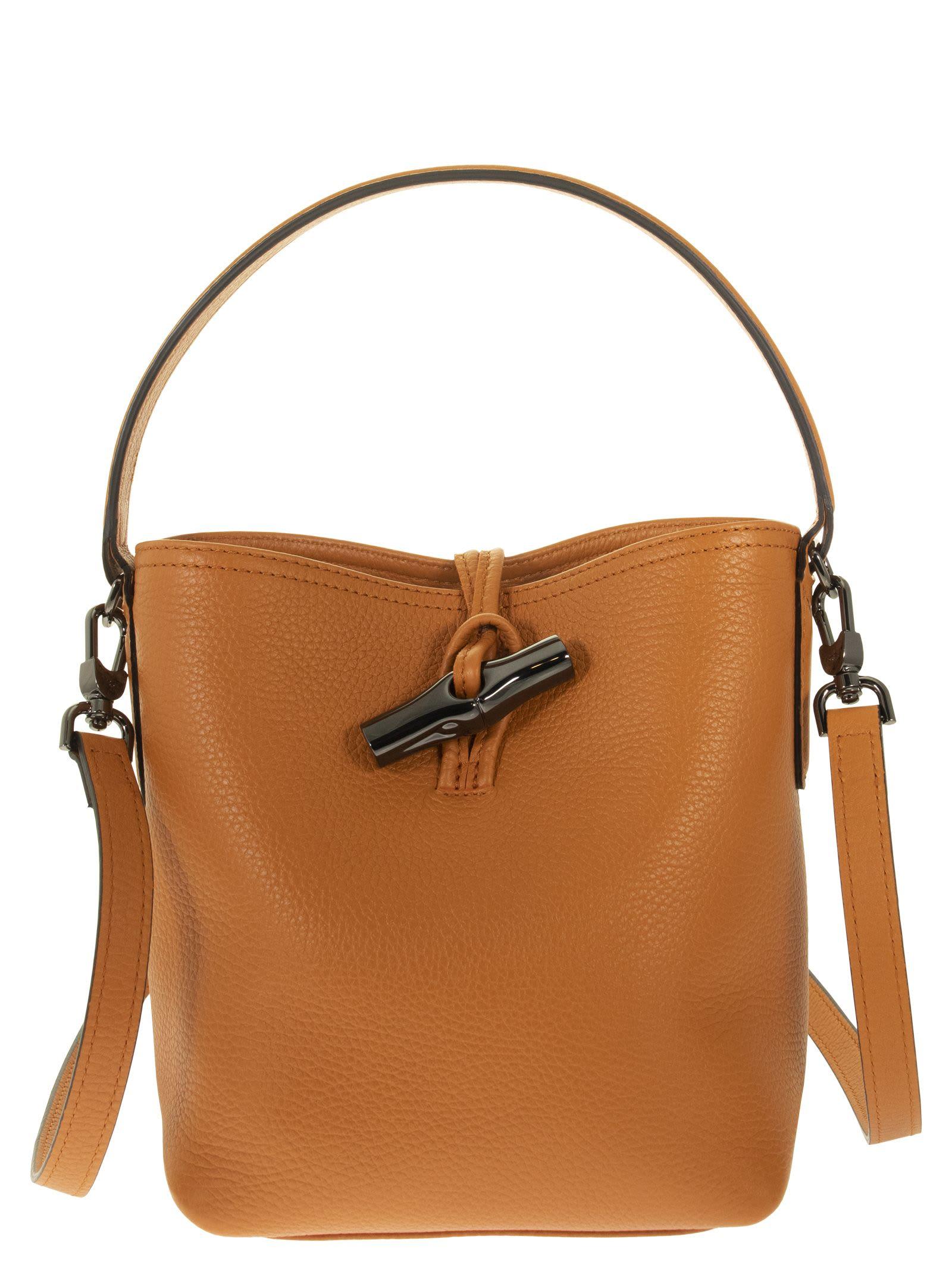 Longchamp Roseau Essential - Bucket Bag S in Brown