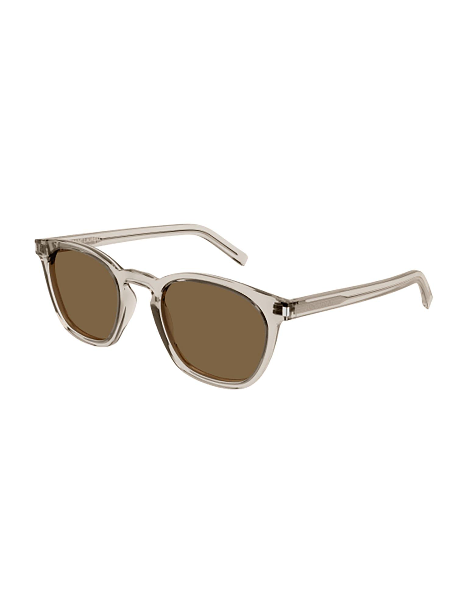Saint Laurent Green Square Unisex Sunglasses SL 28 042 49