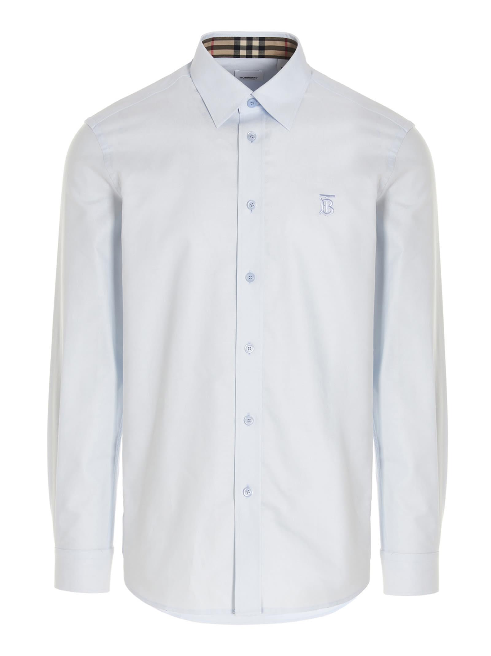 Burberry Celeste Shirt - Men in White for Men | Lyst