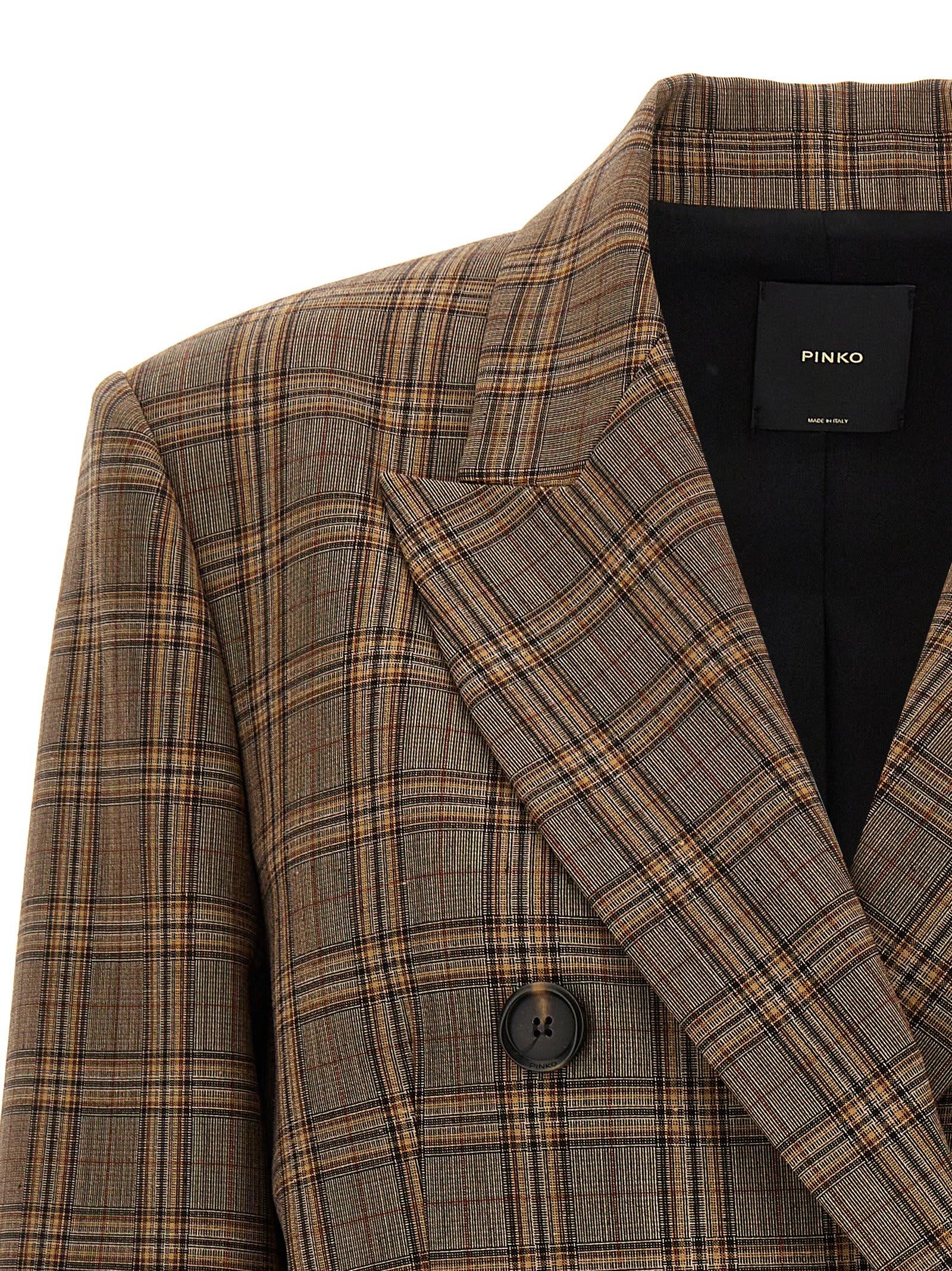 ジャケット PINKO 'New Guinea' blazer Brown Pinko New Guinea Blazer in Brown | Lyst