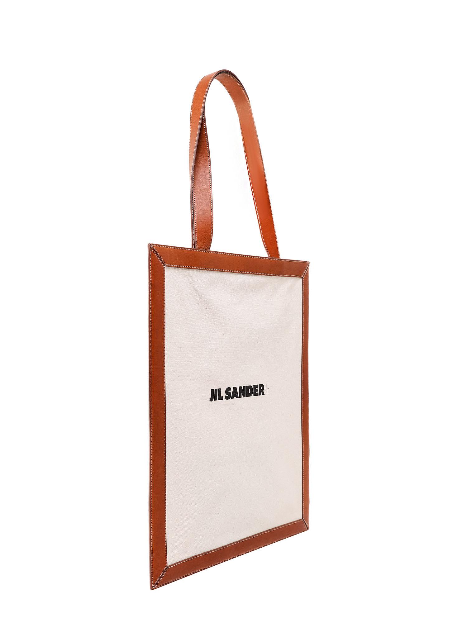 Jil Sander Canvas Shoulder Bag for Men | Lyst