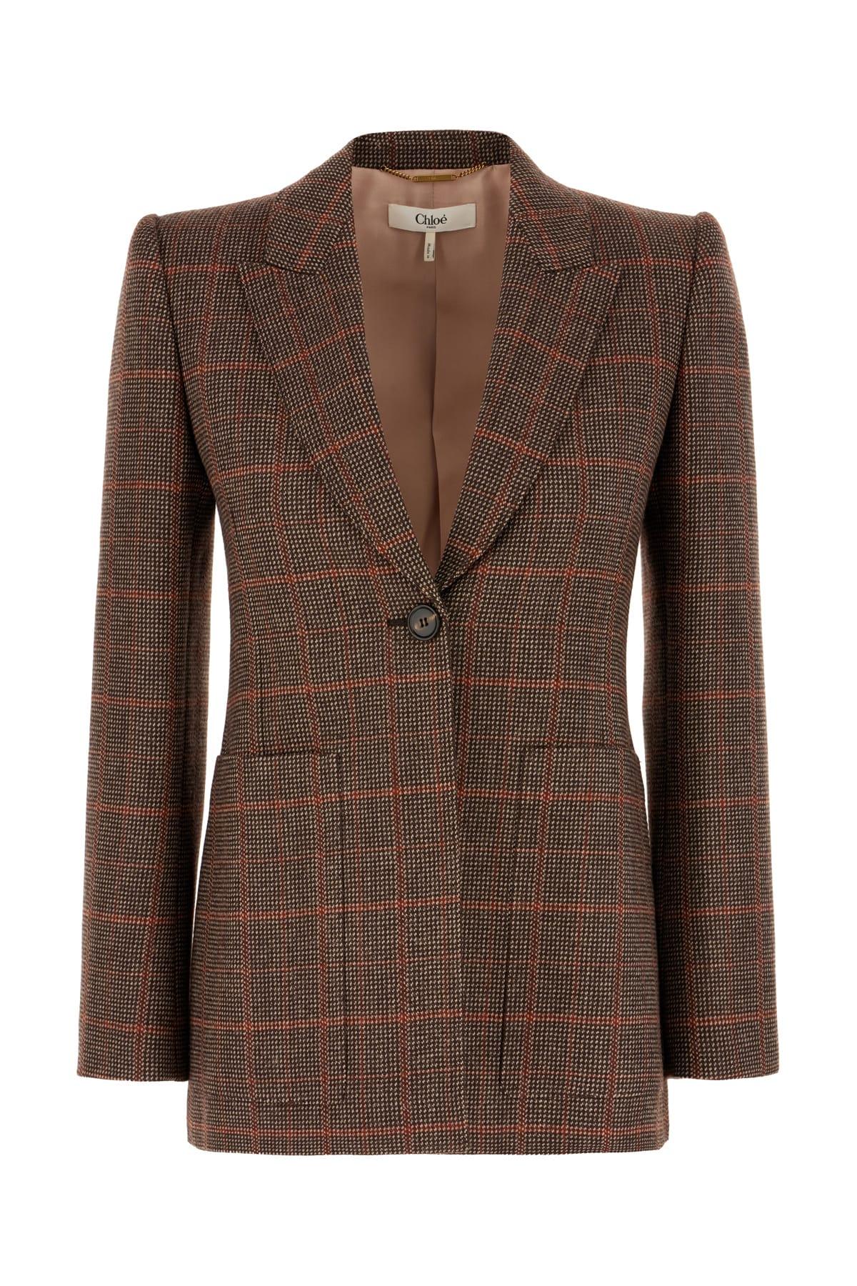 【関税&送料込】Chloe Embroidered Wool Blazer Chloé Blazers, sport coats and suit jackets for Women