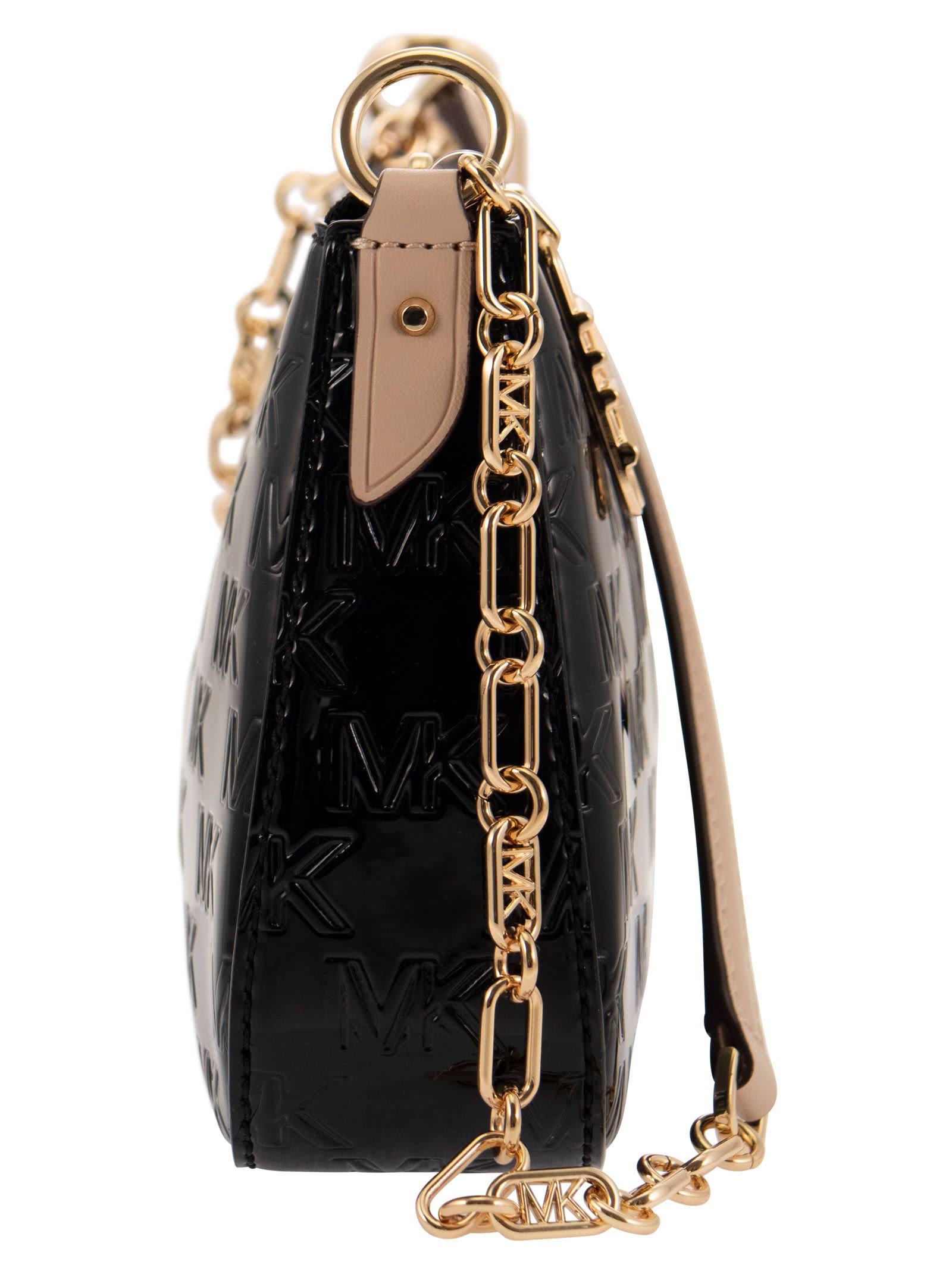 MICHAEL Michael Kors Clutch Bag With Logo in Black Lyst