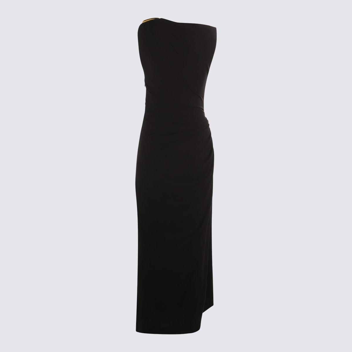 ワンピース BOTTEGA VENETA BLACK WOOL DRESS Wool mid-length dress Bottega Veneta Black size S