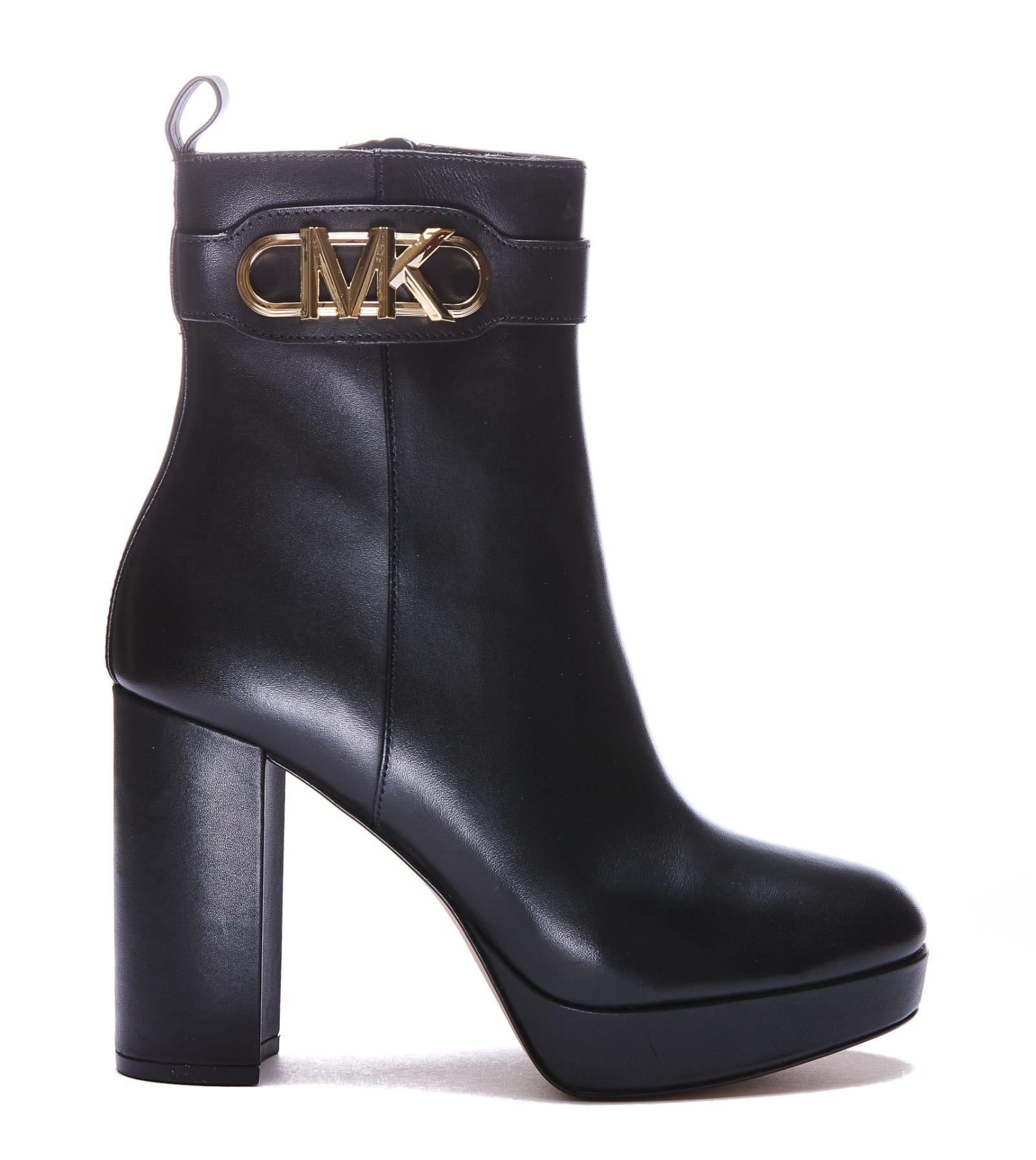 michael kors platform booties