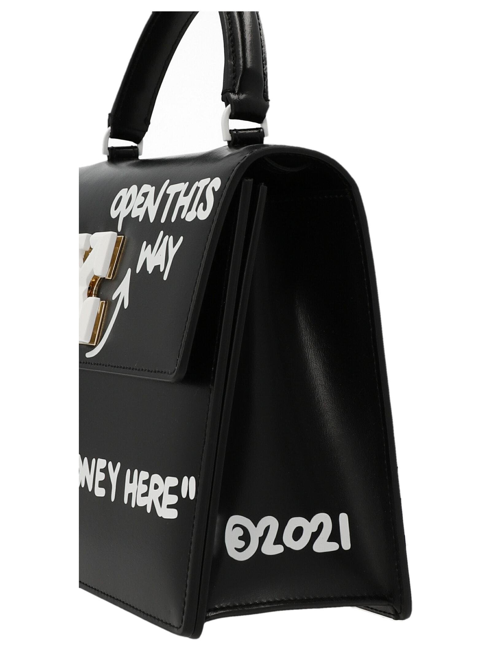 Off-White c/o Virgil Abloh Jitney 2.8 Handbag in Black