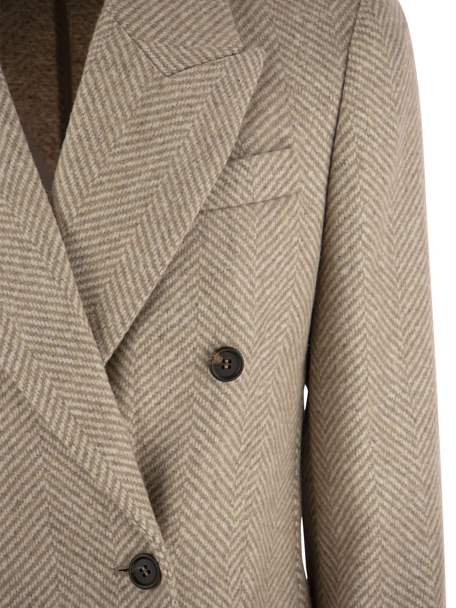 Brunello cucinelli hotsell alpaca coat