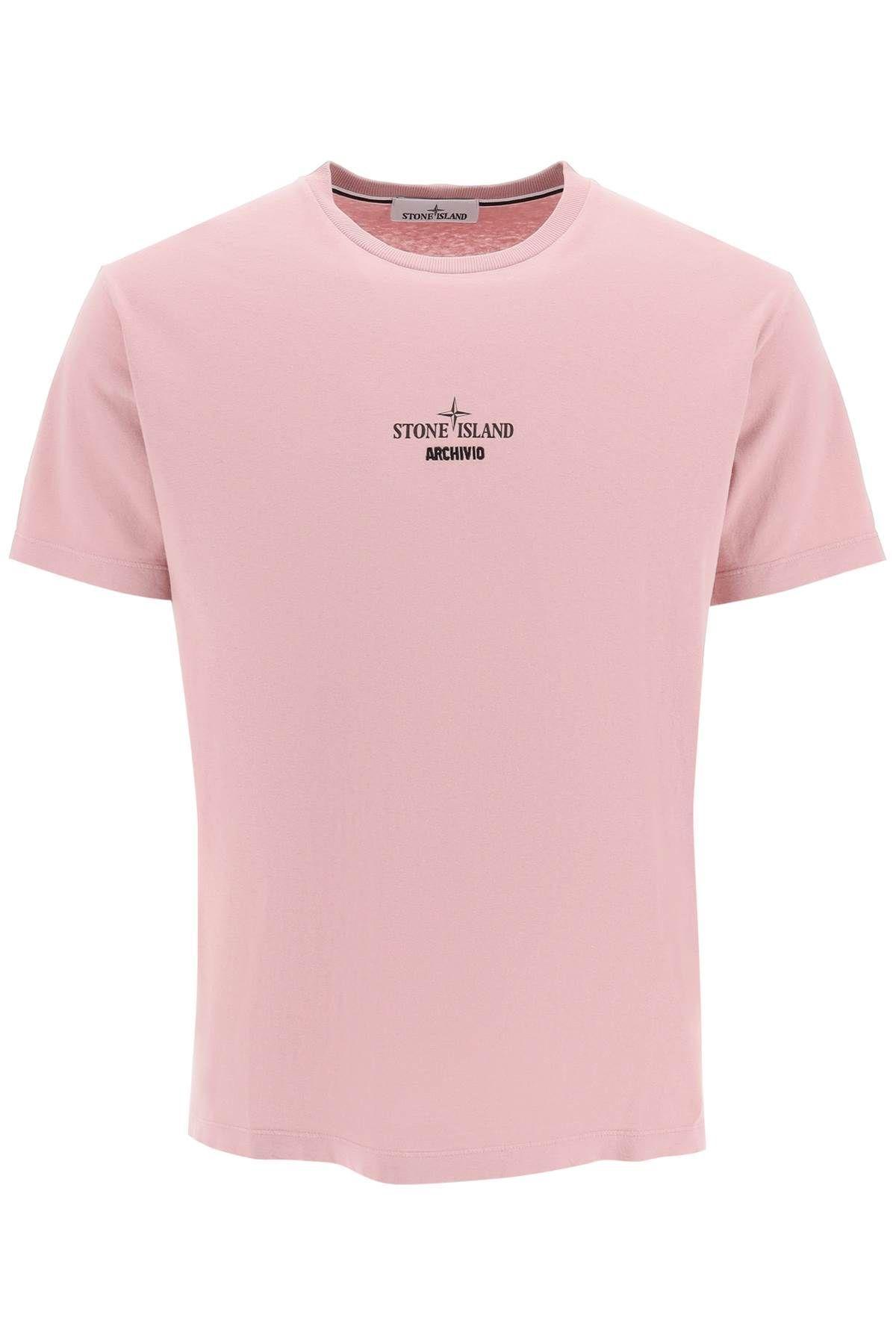 Stone Island 'ice Jacket Camouflage' Archivio T-shirt in Pink for Men | Lyst