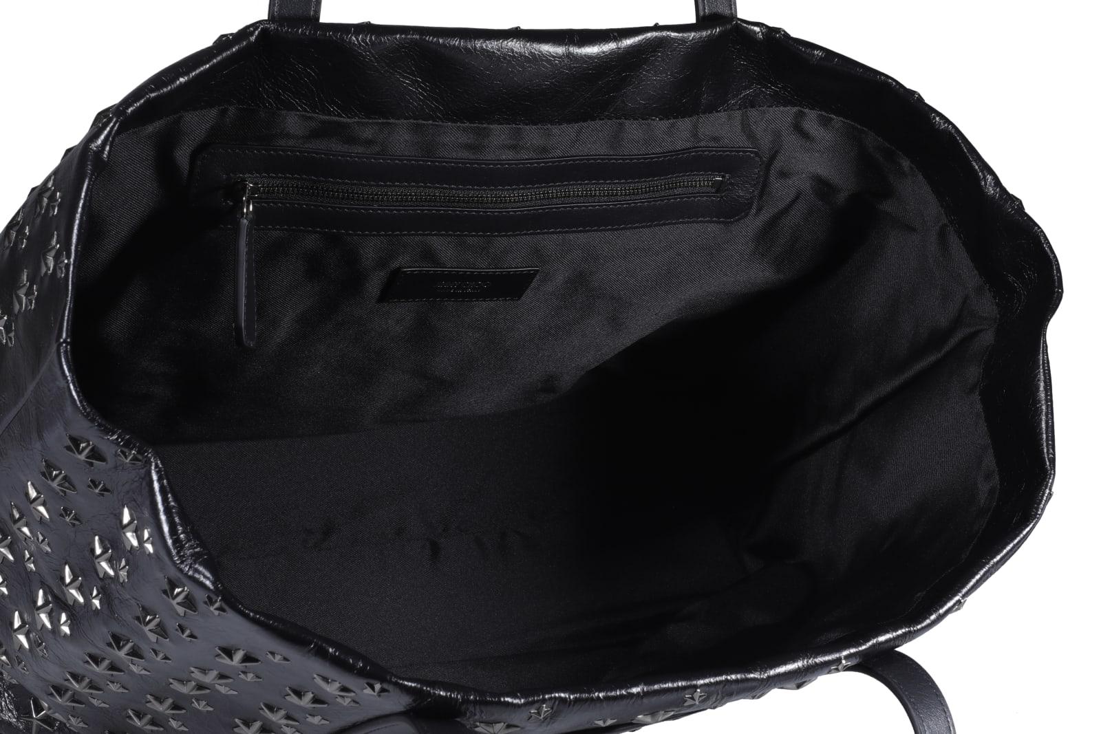 Jimmy Choo Leather Star Pimlico Tote Bag in Black for Men - Save 