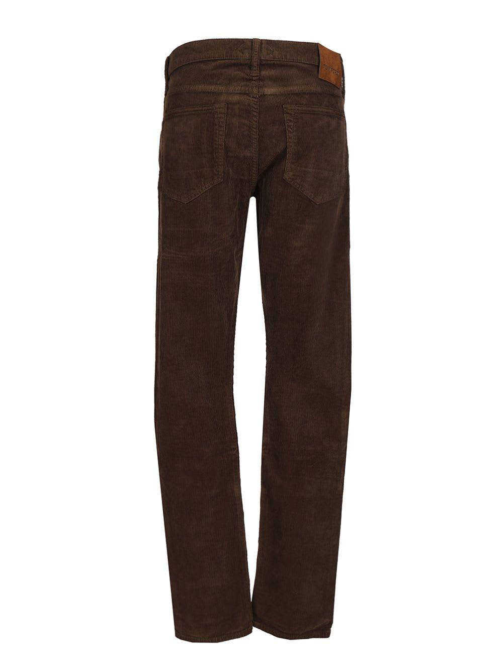 パンツ Tom Ford Twill Pants Beige Silk Linen Twill Atticus Trousers by TOM FORD on Sale