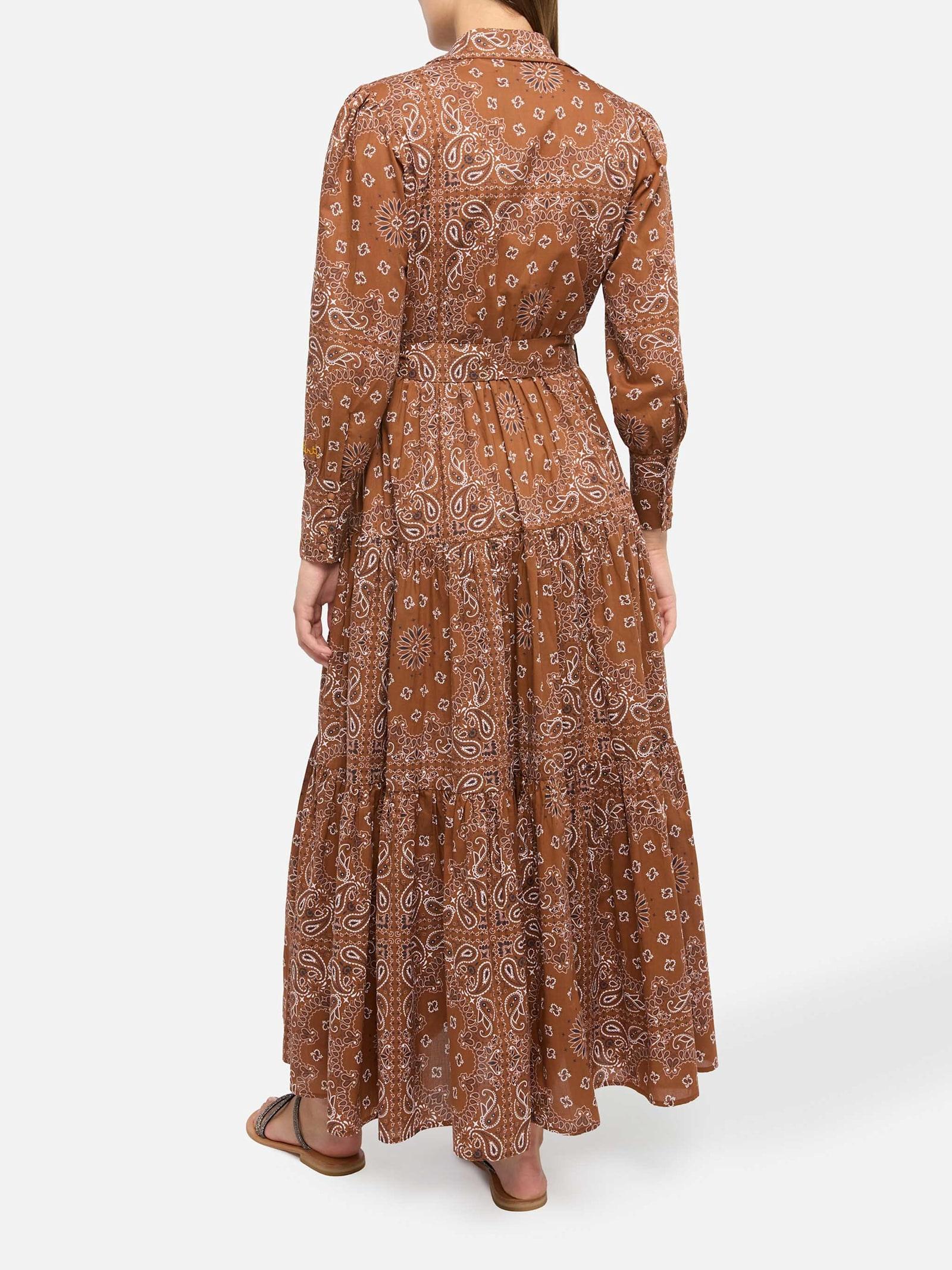 ワンピース MC2 SAINT BARTH Woman Dress Beige EYDIS 00187H Woman raschel knit fabric collection – MC2 Saint Barth