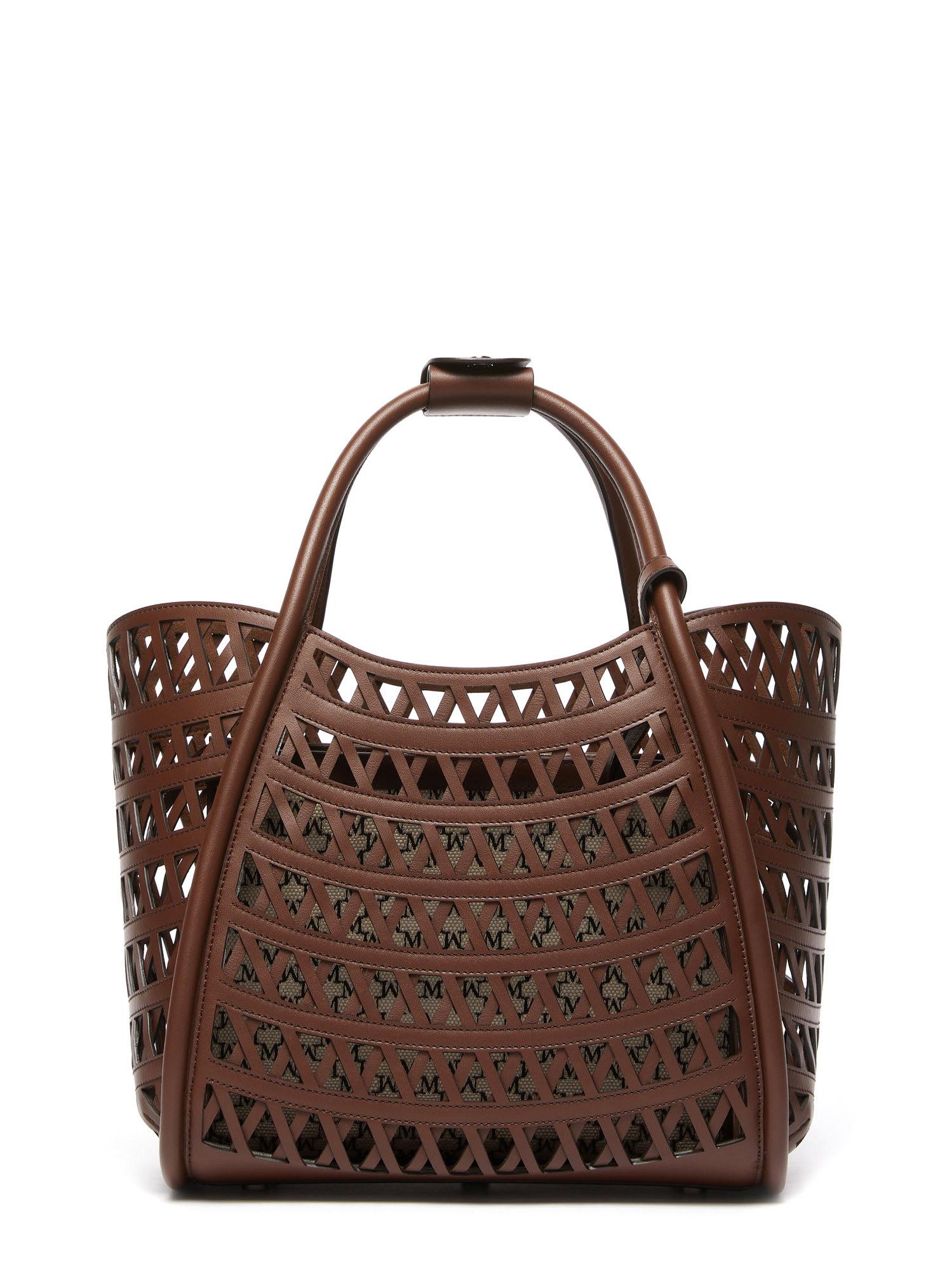 ハンドバッグ MAX MARA Marines Weaving perforated leather handbag Max Mara Marines Weaving Perforated Leather Handbag With