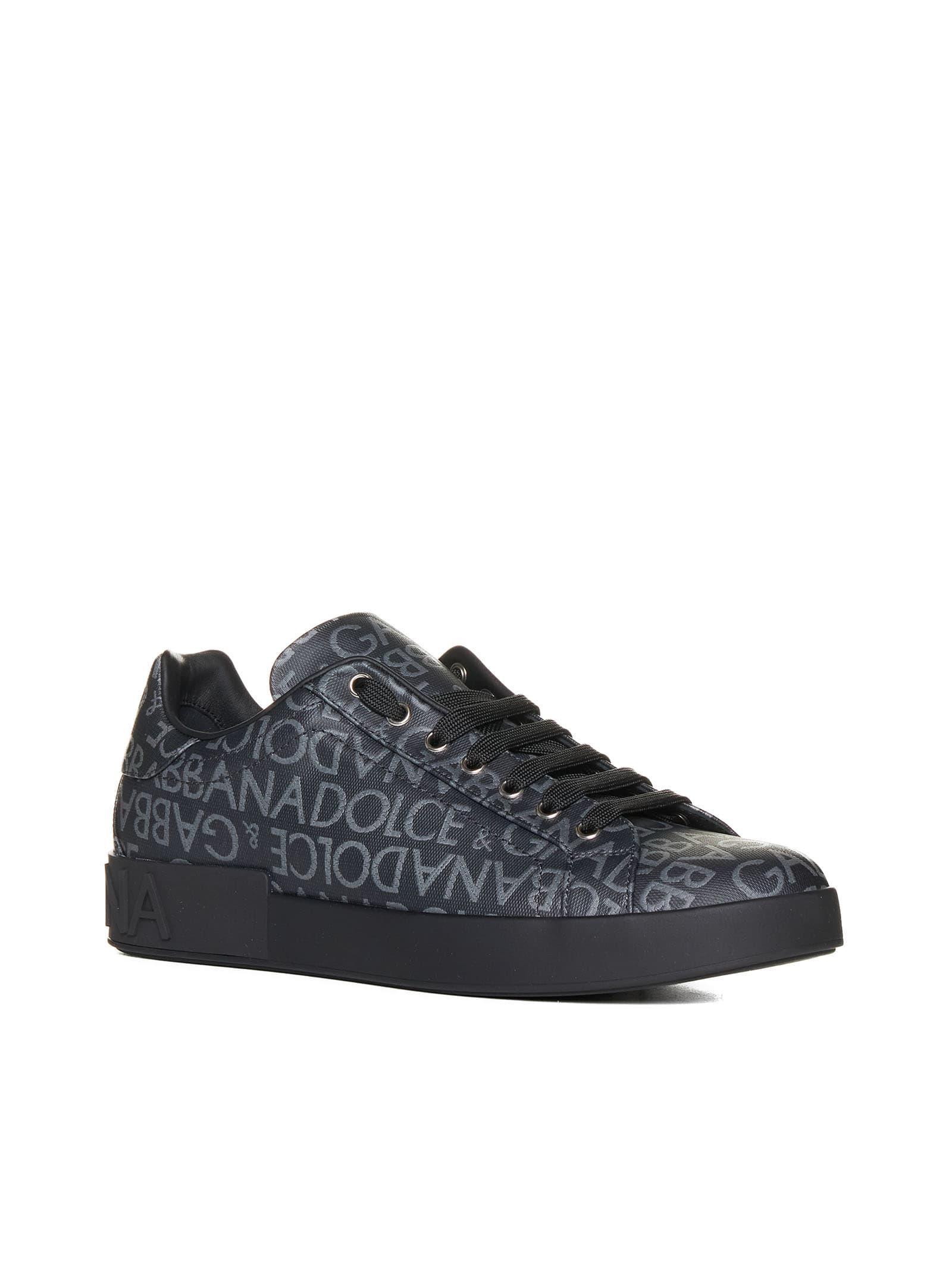 D&g sneakers black hot sale