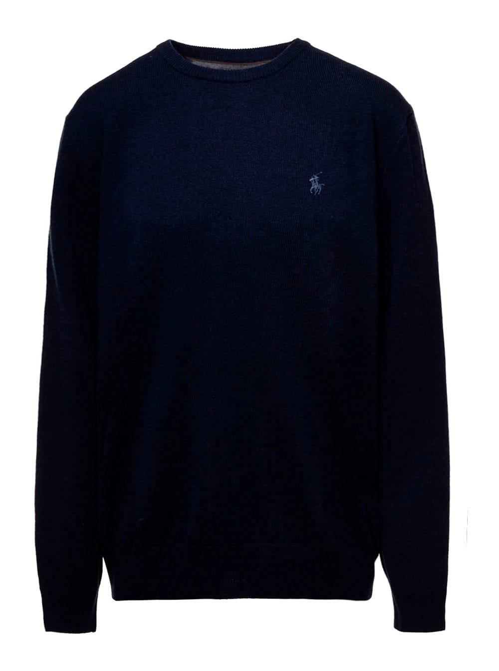 Polo Ralph Lauren Girocollo Merinos Sottile Cavallino in Blue for Men Lyst UK