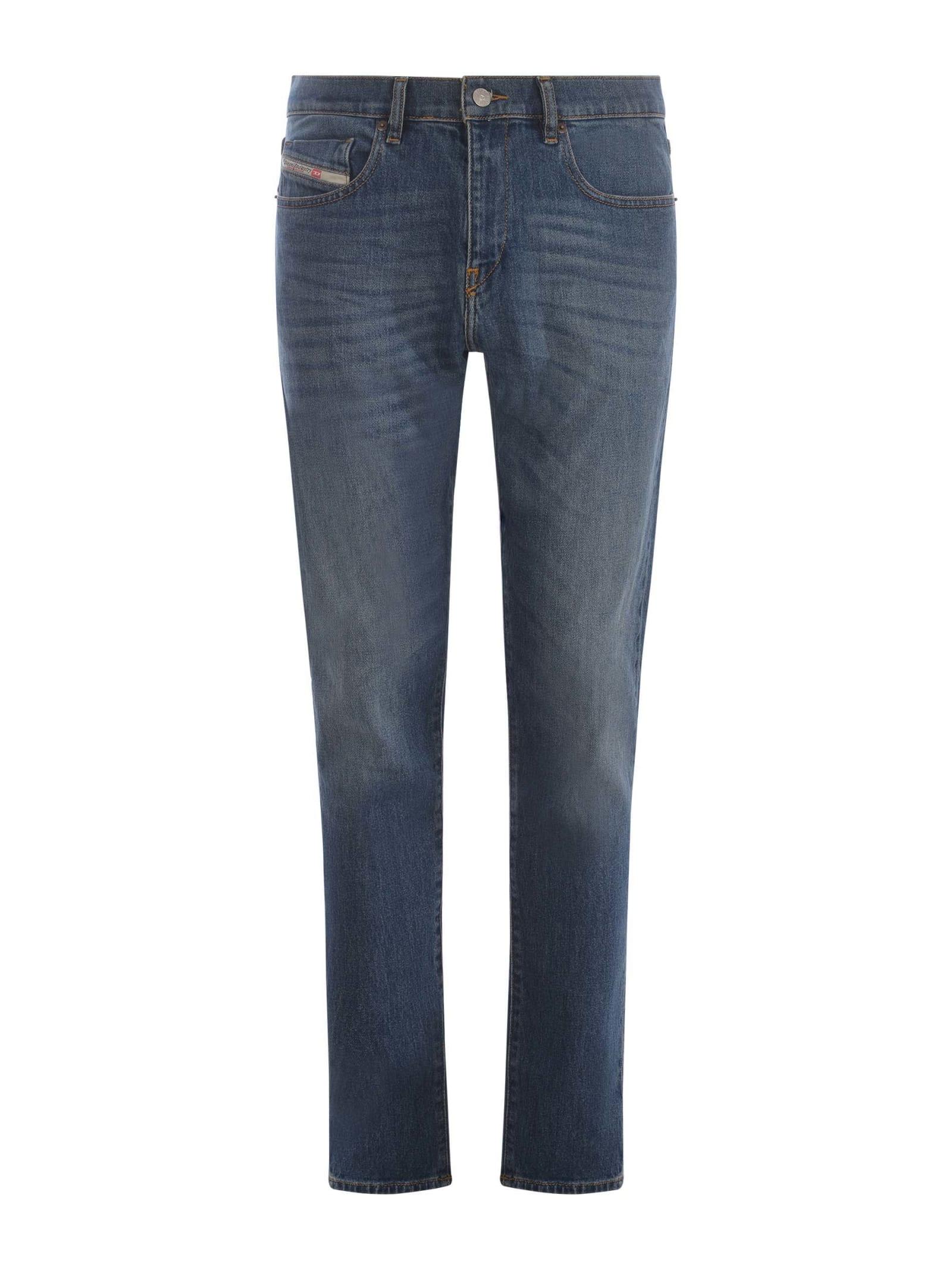 DIESEL Jeans Slim D-strukt In Denim in Blue for Men | Lyst
