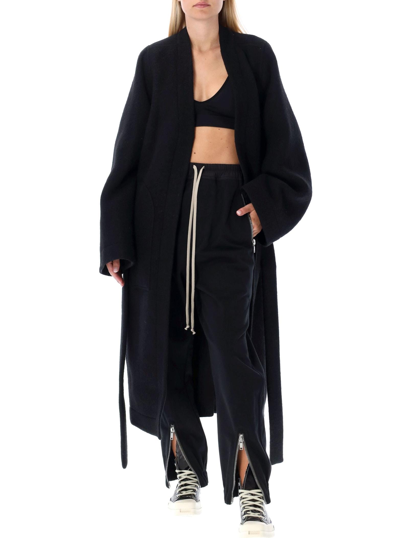 Rick Owens Dagger Coat in Black | Lyst
