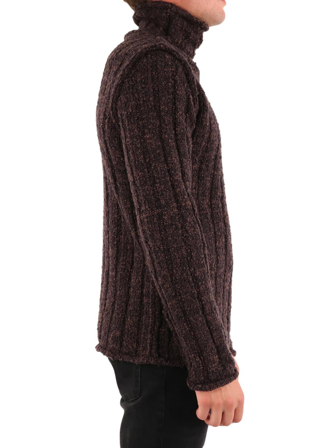 Dolce & Gabbana Wool Turtleneck Sweater in Brown for Men - Save 30 