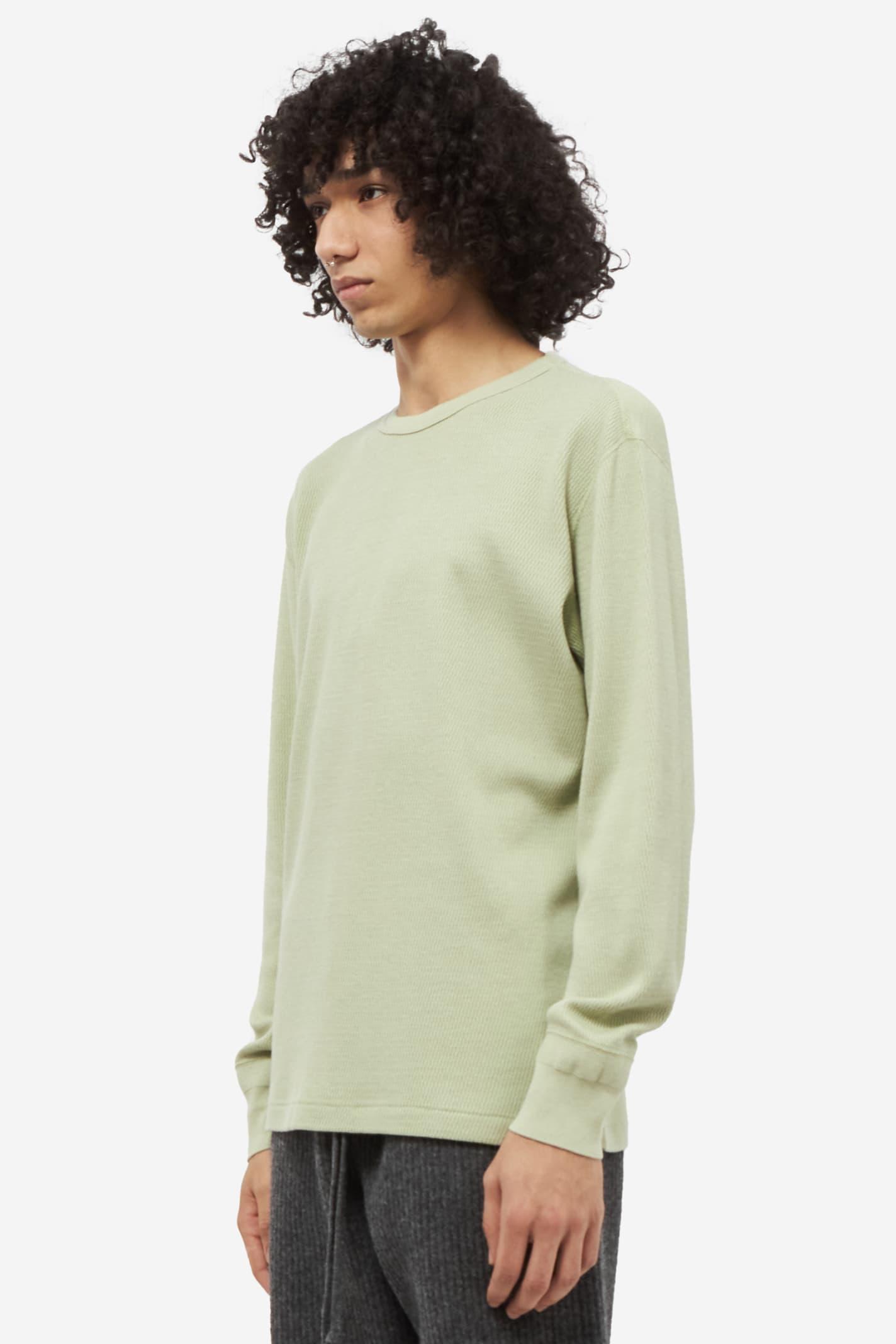 AURALEE Light Thermal Knitwear in Green for Men | Lyst