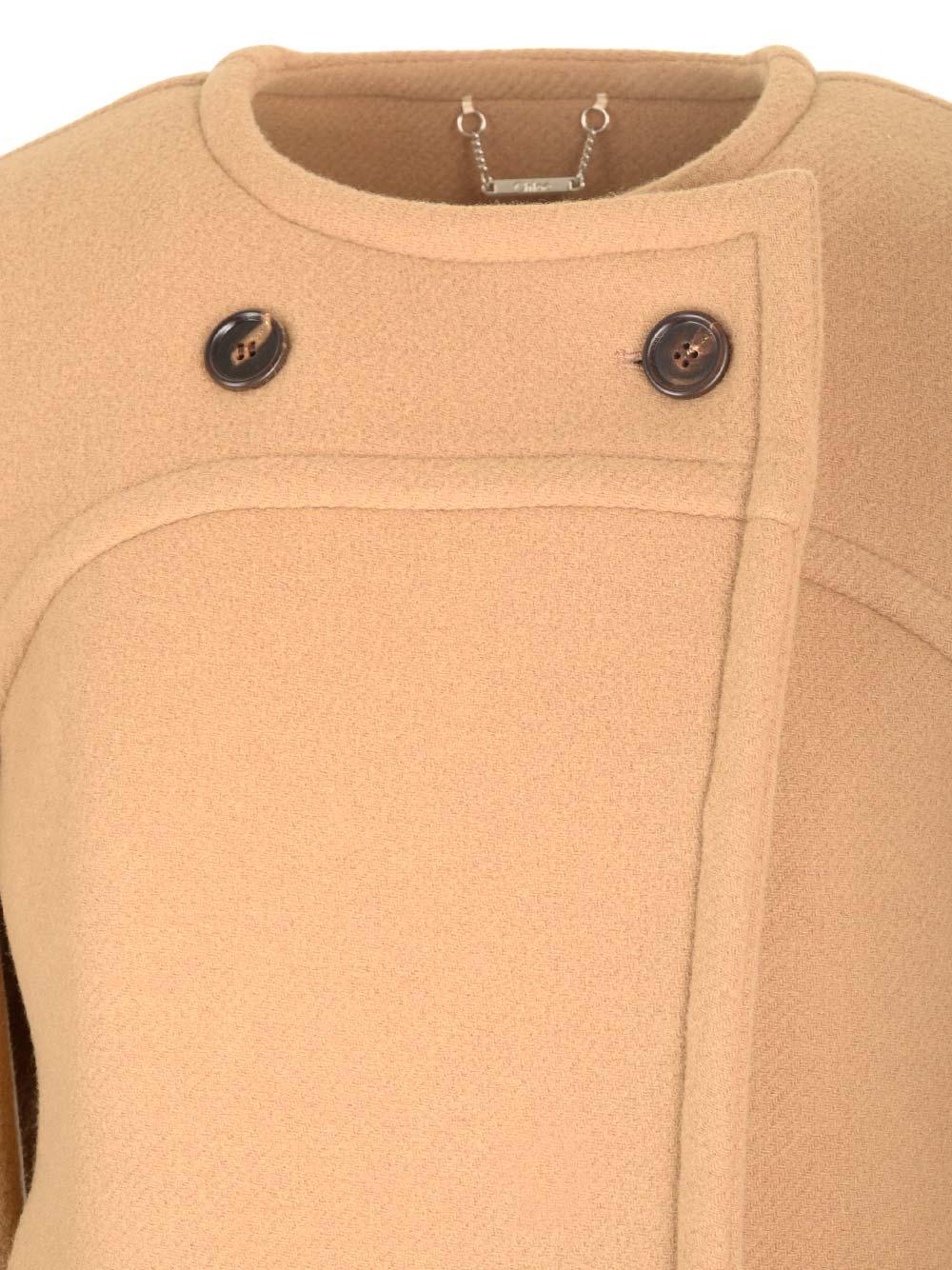 冬セール 【Chloe】Boxy fit wool coat