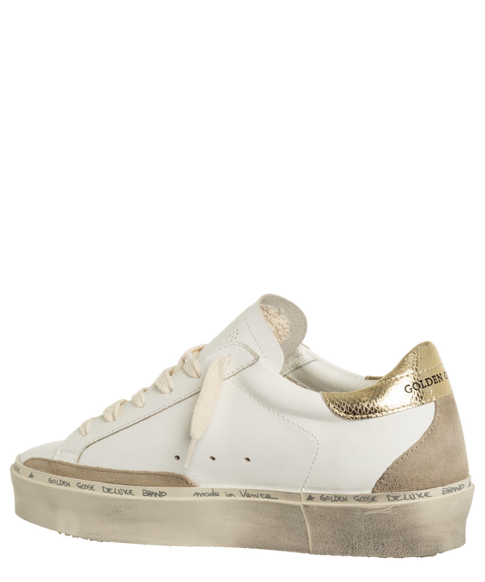 Golden Goose Hi Star Sneakers in White | Lyst