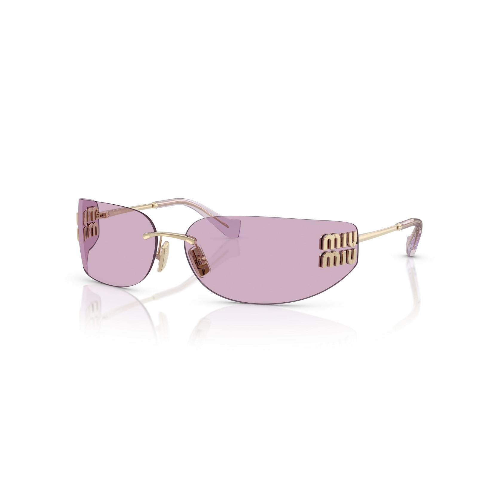 Miu Miu Sunglasses in Purple | Lyst UK