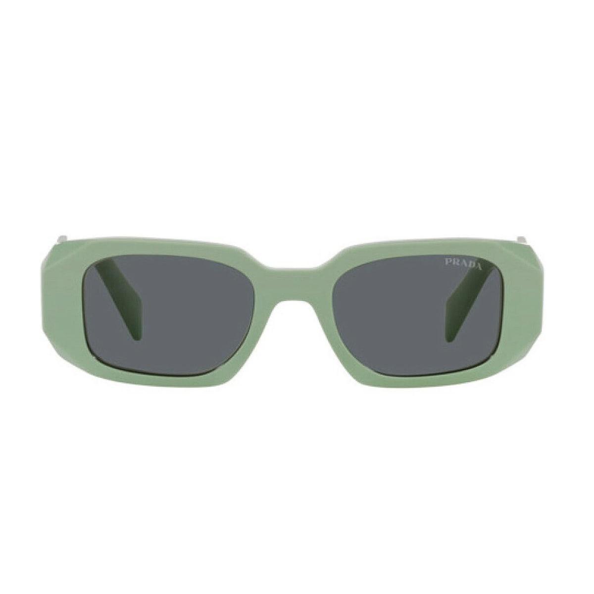 Prada, Accessories, Newprada Pr3zsf Green Marble Dark Grey Sunglasses