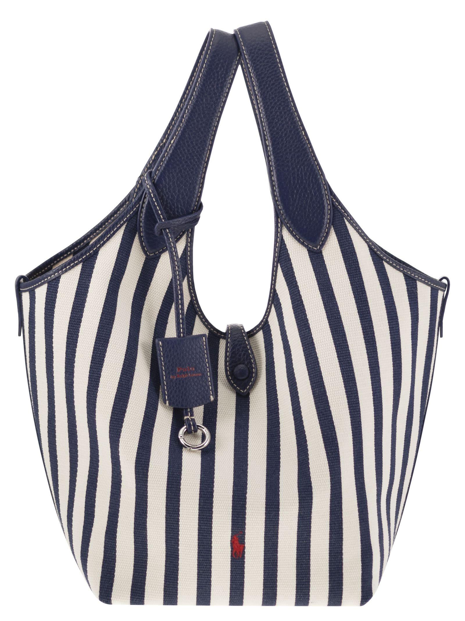 Ralph Lauren★Polo Play Striped Canvas Tote Polo Play Striped Canvas Tote for Women | Ralph Lauren® CH