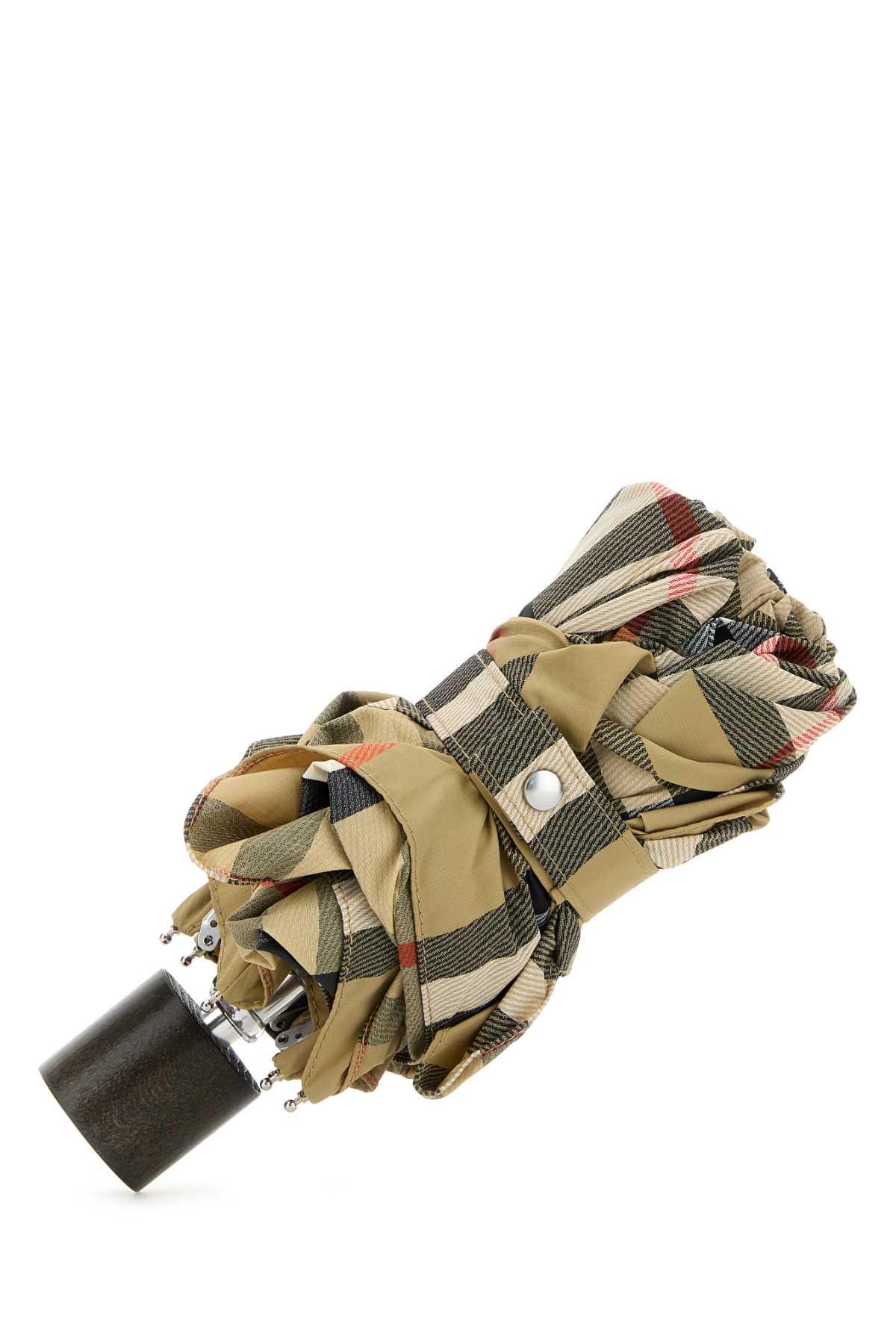 Burberry umbrella small hot sale
