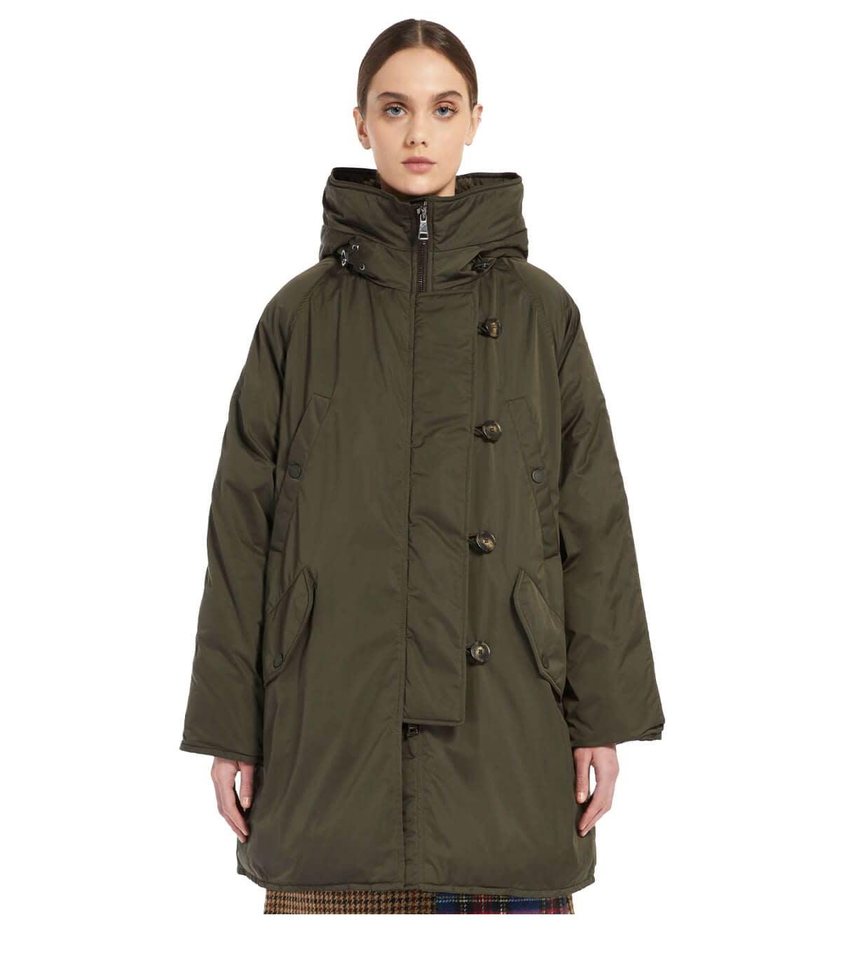 Weekend by Maxmara Max Mara Weekend Delis Green Parka | Lyst