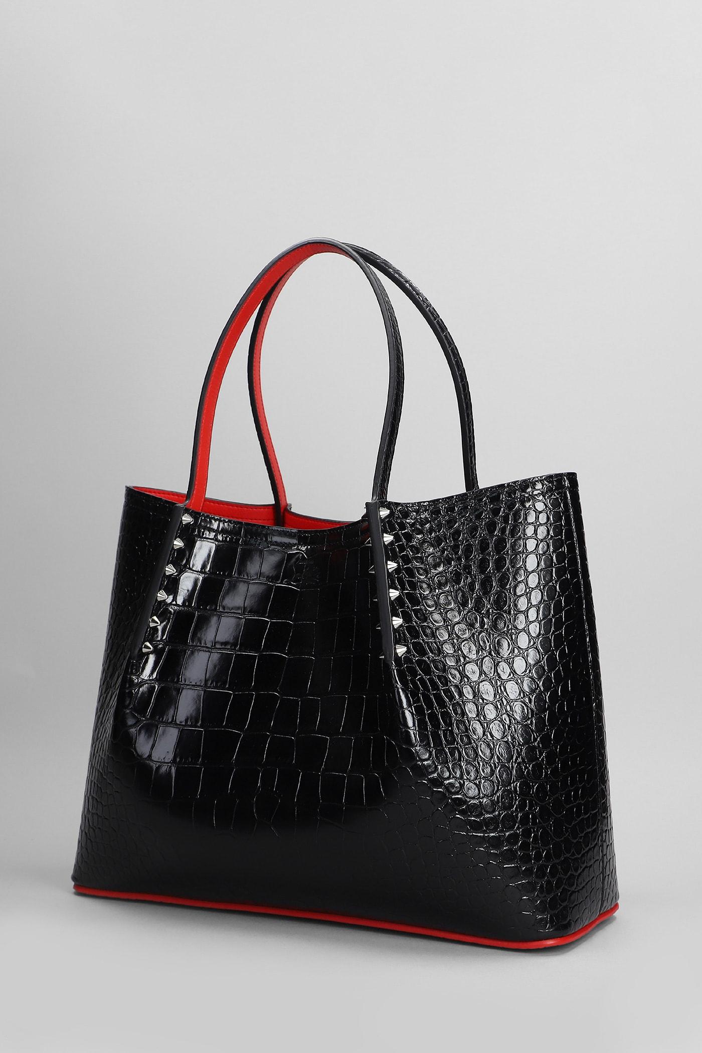 Christian Louboutin Cabarock Tote in Black | Lyst