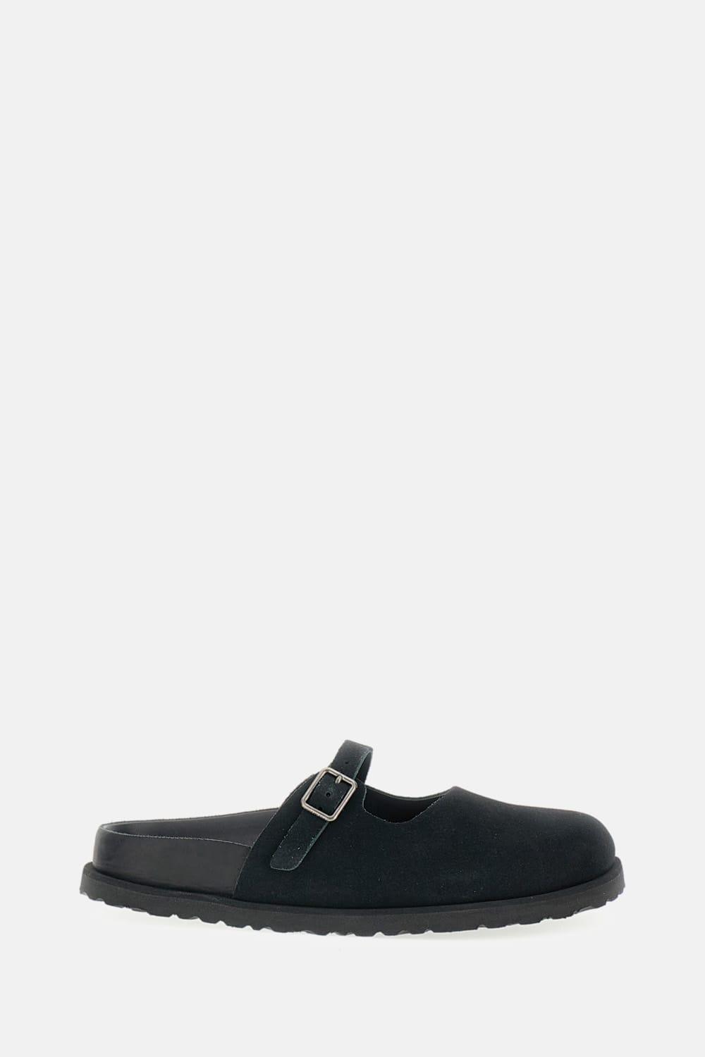 Birkenstock 1774 Becomes Berlin Maria Suede in Black | Lyst