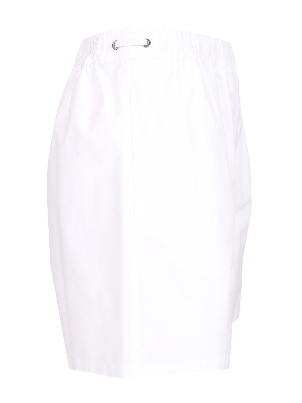 ショートパンツ MAX MARA Antiope cotton shorts Bianco White Antiope Shorts - MAX MARA - Russocapri