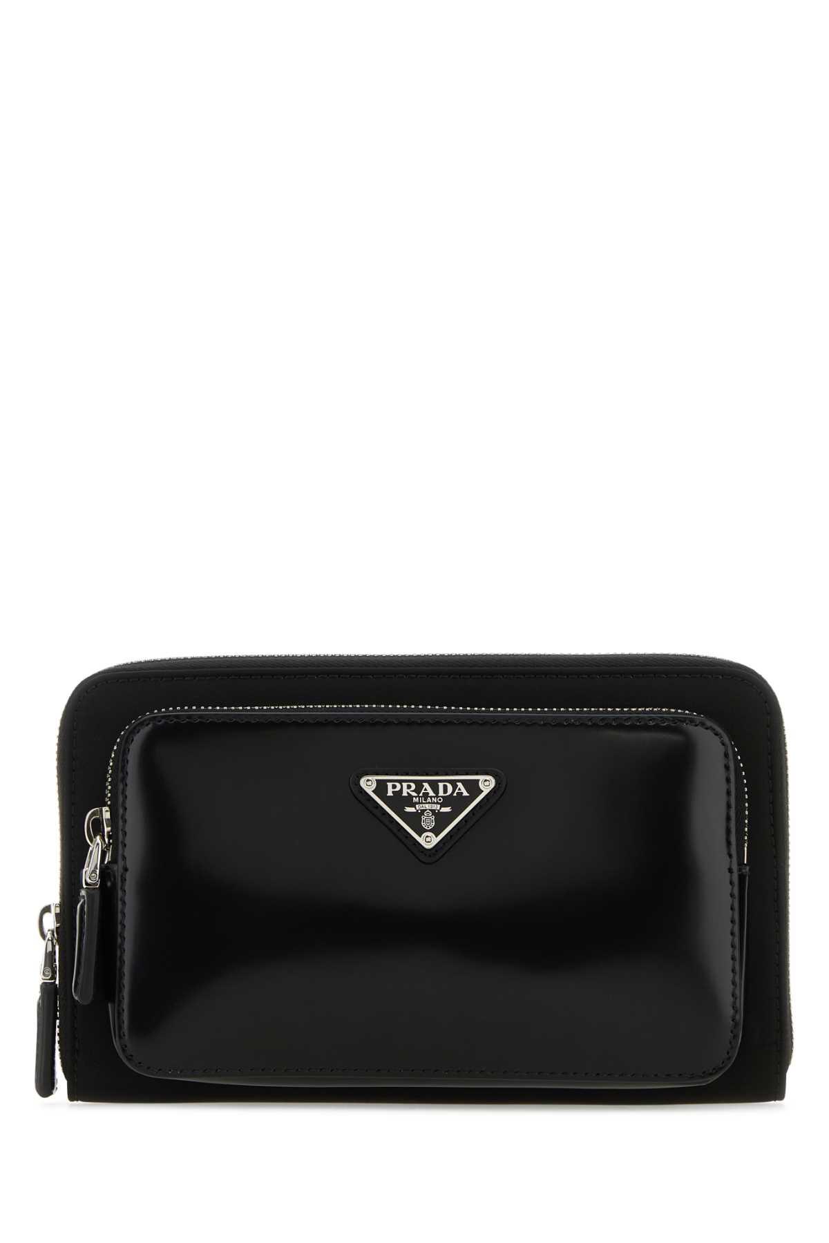 Prada belt bag black online