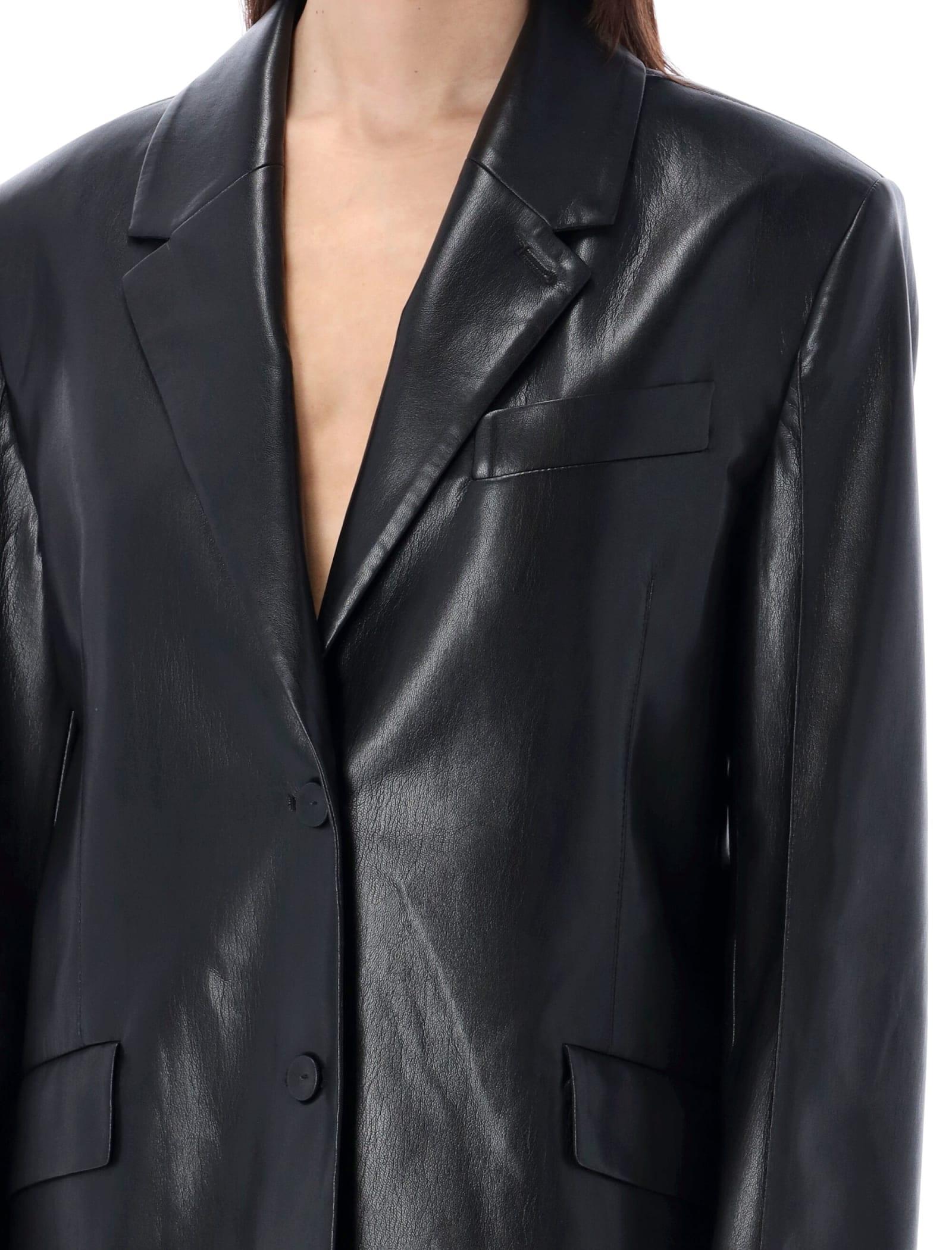 Nanushka Karo Oversized Blazer in Black | Lyst