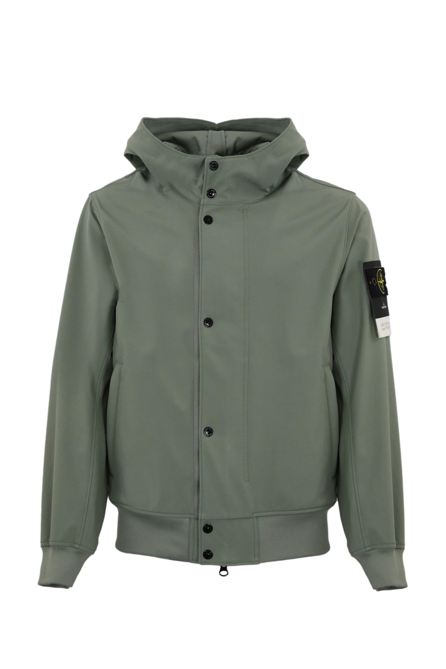 Olive Green Stone Island Soft Shell R Green Stone Island Soft