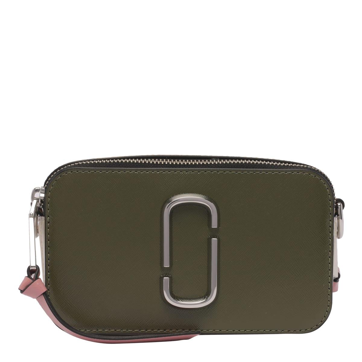 Marc Jacobs The Colorblock Snapshot Crossbody Bag in Green Lyst