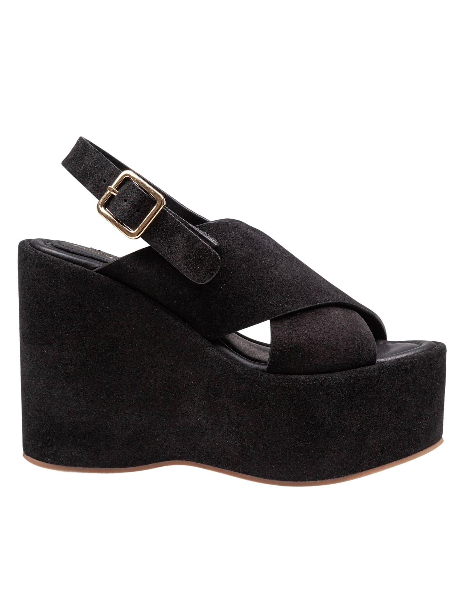 サンダル・ミュール PALOMA BARCELO 266101 SOPHIE Sandals barcelo' sandal in Paloma Barceló Sophie Sandal in Black | Lyst