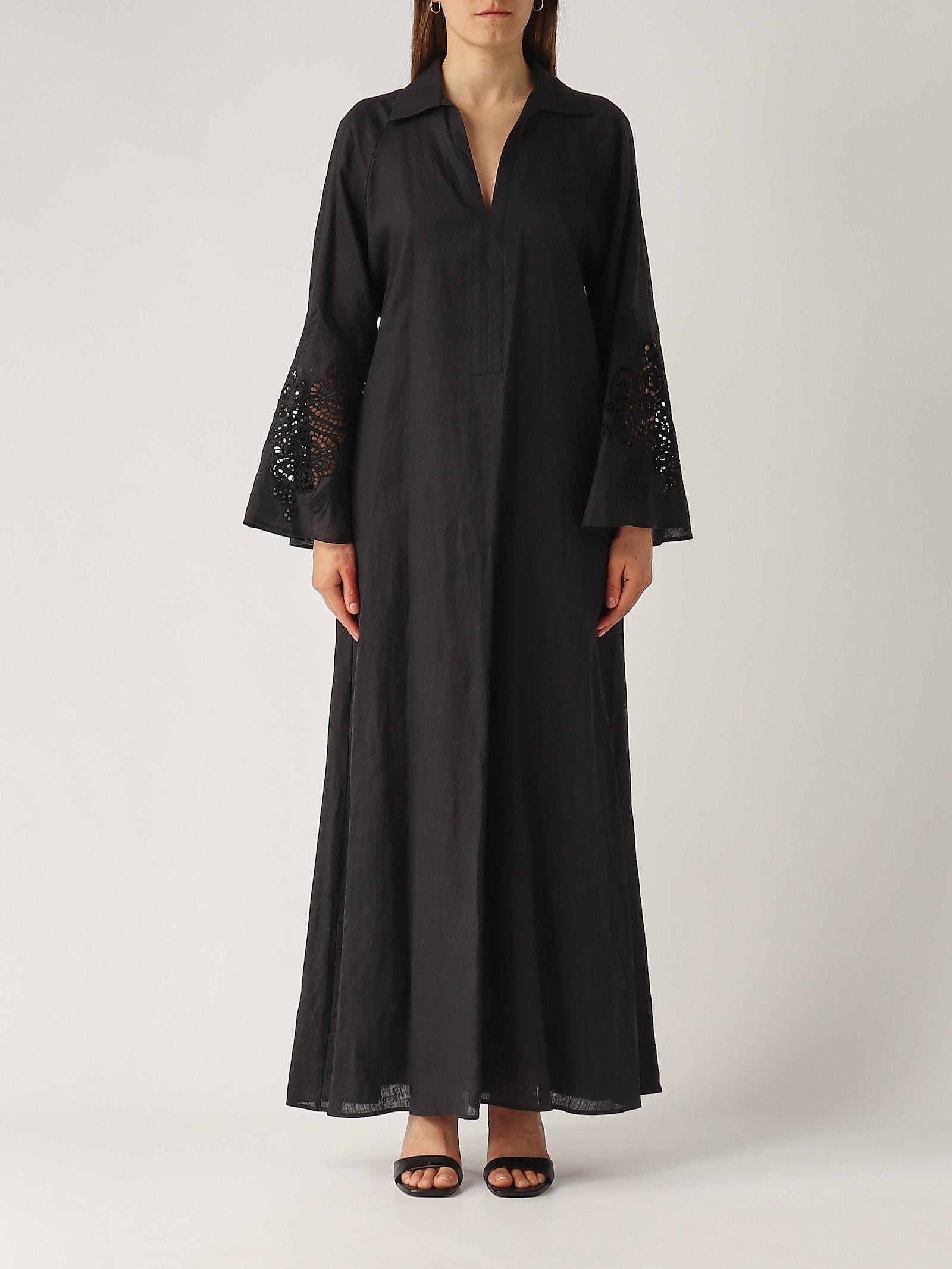 Max Mara Strano Dress in Black | Lyst