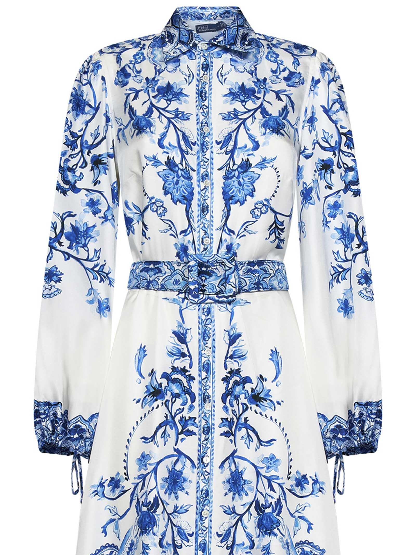 ralph lauren paisley mulberry silk dress Polo Ralph Lauren Paisley Mulberry Silk Dress in Blue