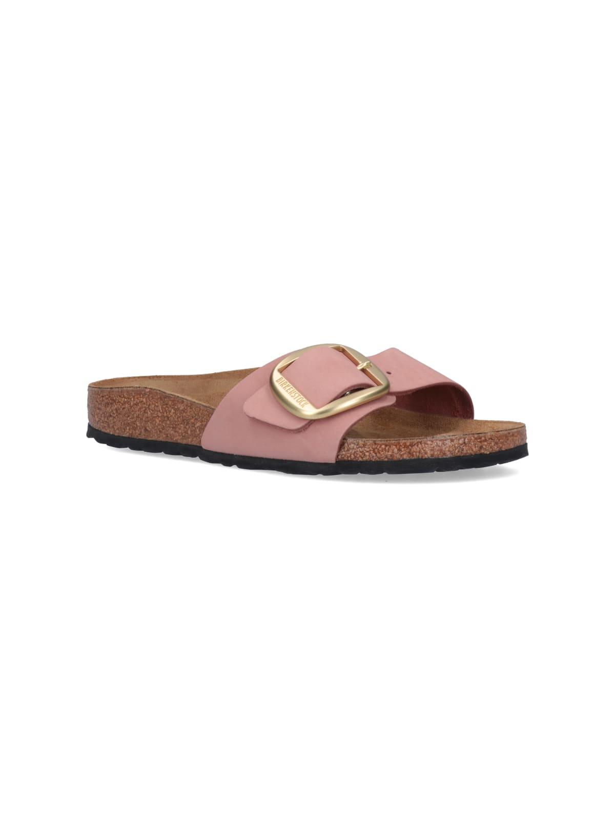 Birkenstock 'madrid' Sandals in Pink | Lyst