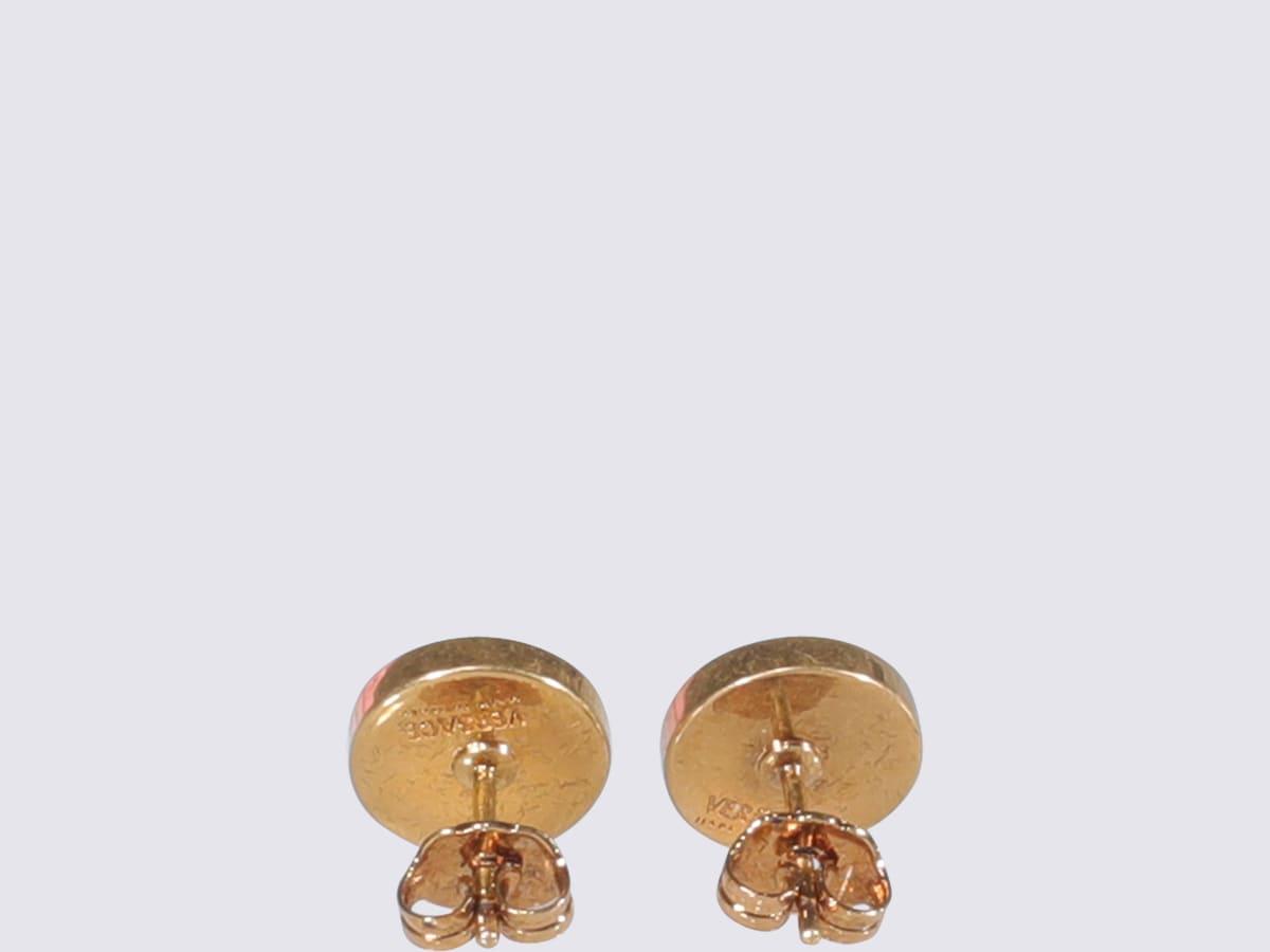 Small enamel medusa clearance earrings