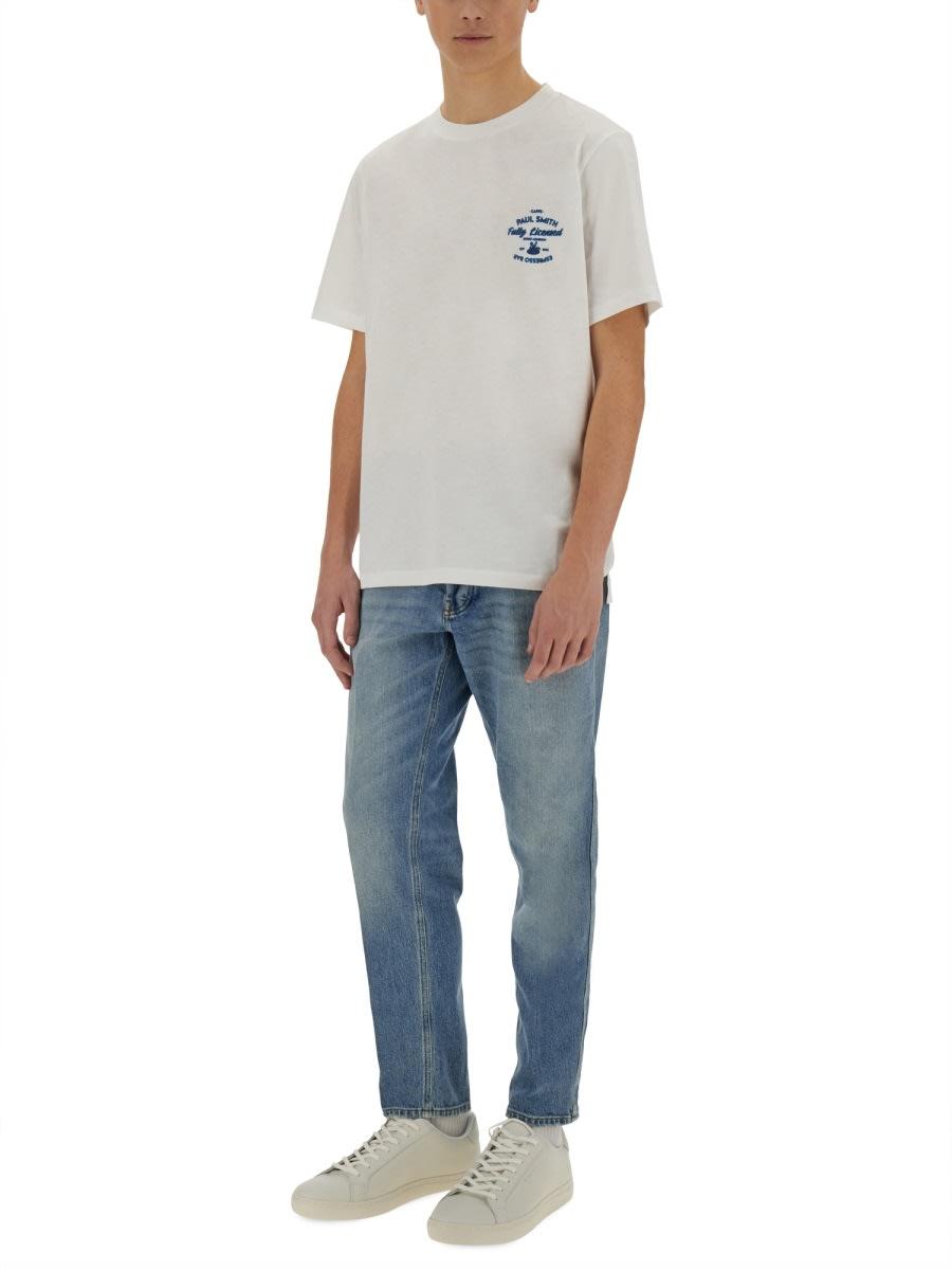 【関税&送料込】Paul Smith Espresso Bar Print T-Shirt Paul Smith Espresso Bar Print T-Shirt in Gray for Men | Lyst
